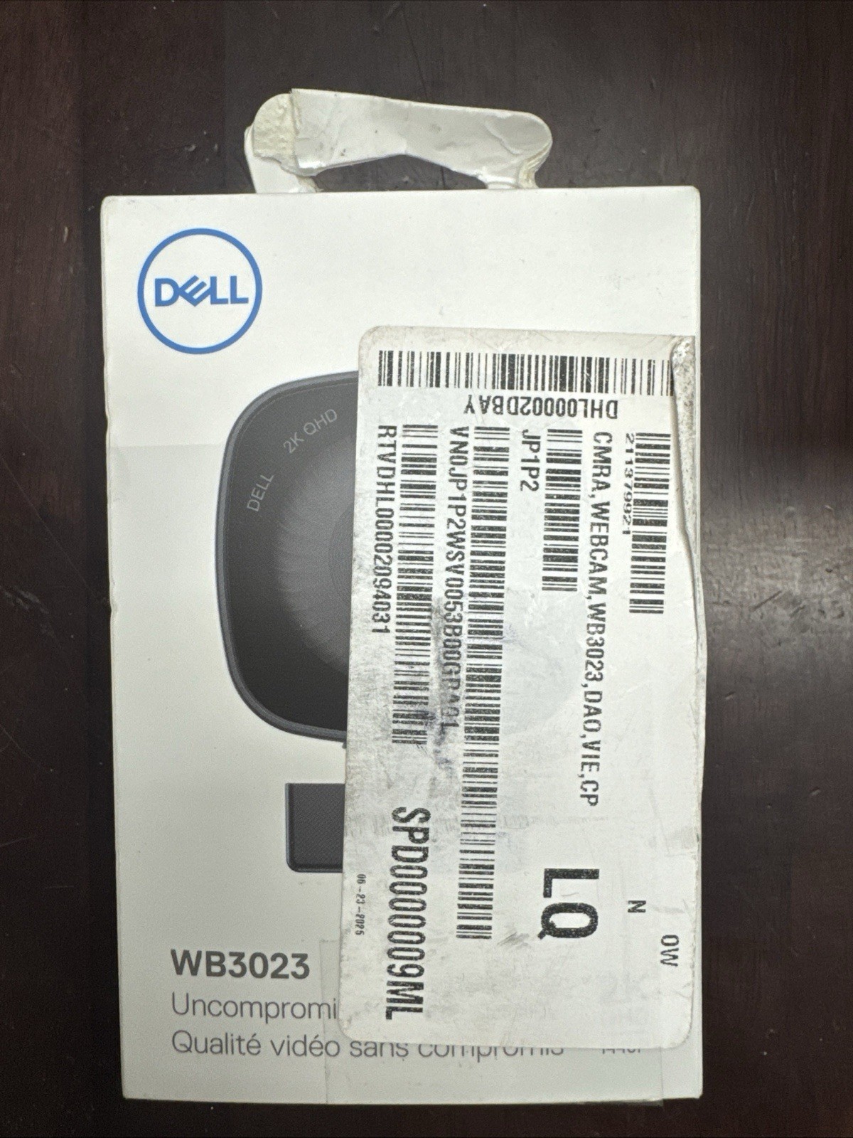 Dell Webcam Camera WB3023 - 2K QHD 1440p