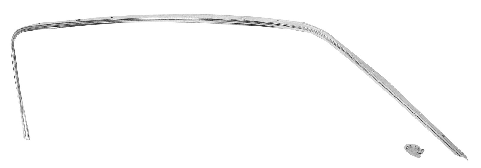 Mustang Molding Roofrail Weatherstripping Fastback RH 1967 - 1968 - Dynacorn