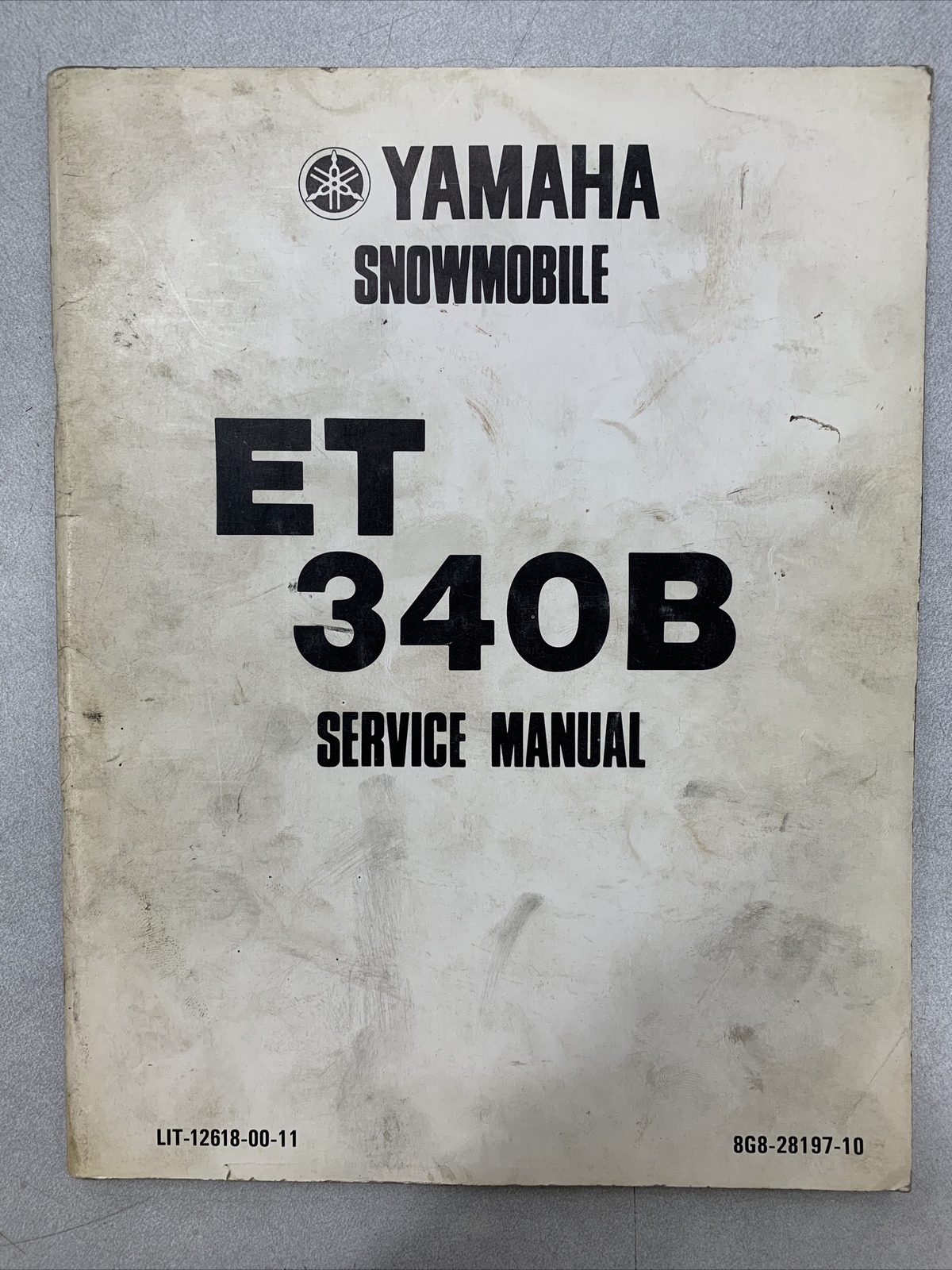 1977 Yamaha ET340B SNOWMOBILE SERVICE MANUAL LIT-12618-00-11