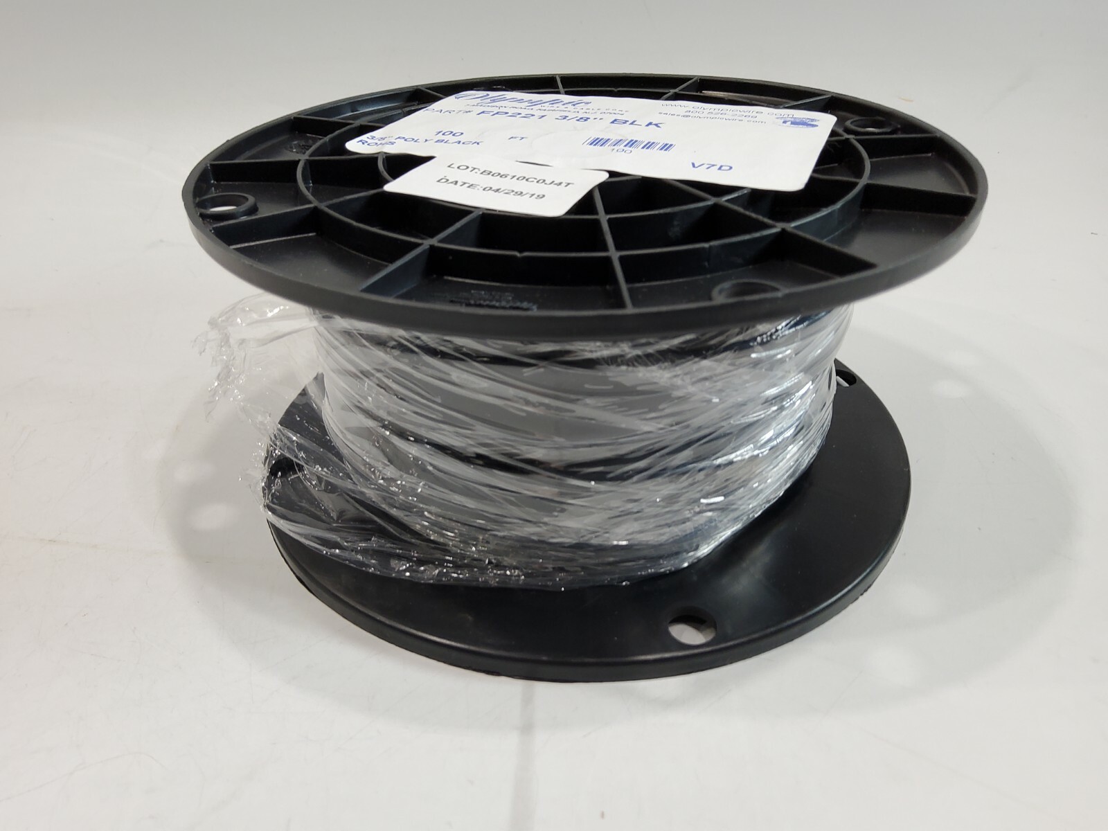 OLYMPIC FP221 3/8" General Purpose Heat Shrink Tubing 100FT