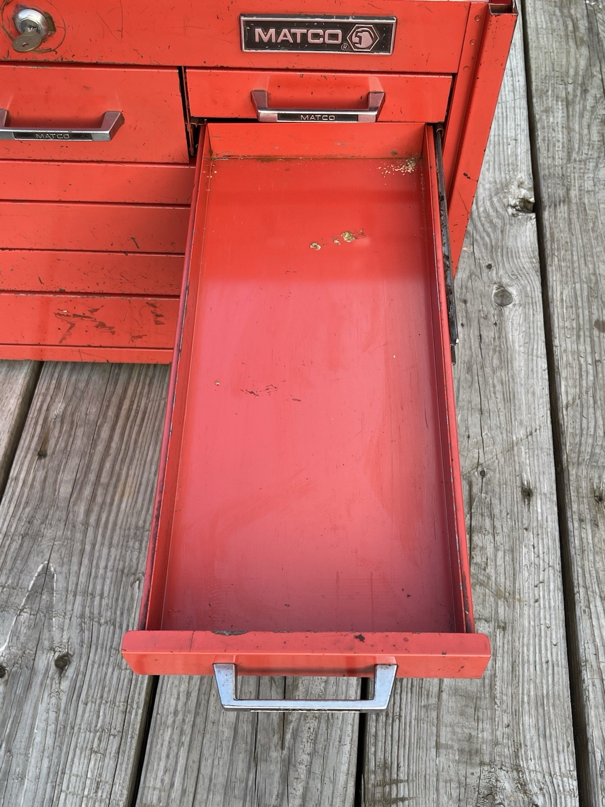 Matco Tool Chest Box Heavy Duty Mechanic Toolbox Used