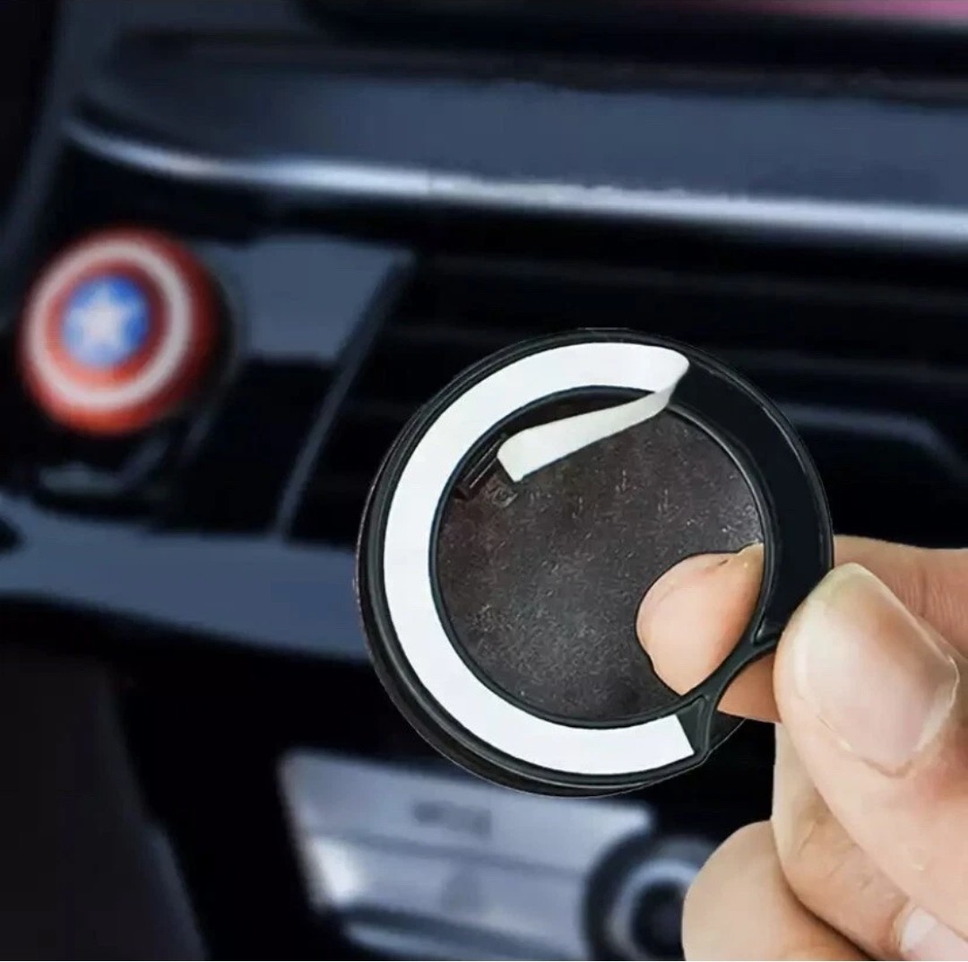 CAR STOP START IGNITION BUTTON COVER CAPTAIN AMERICA FLIP ENGINE SWITCH