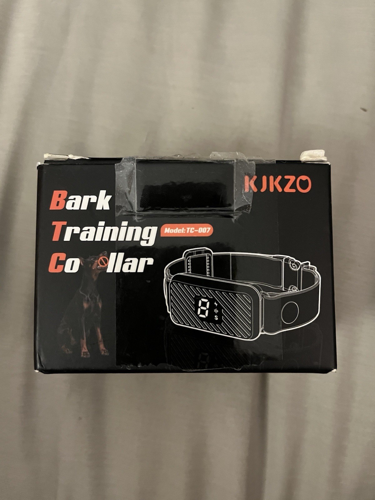 KJKZO Smart Bark Training Collar TC-007 Rechargeable Anti-Bark Dog Collar