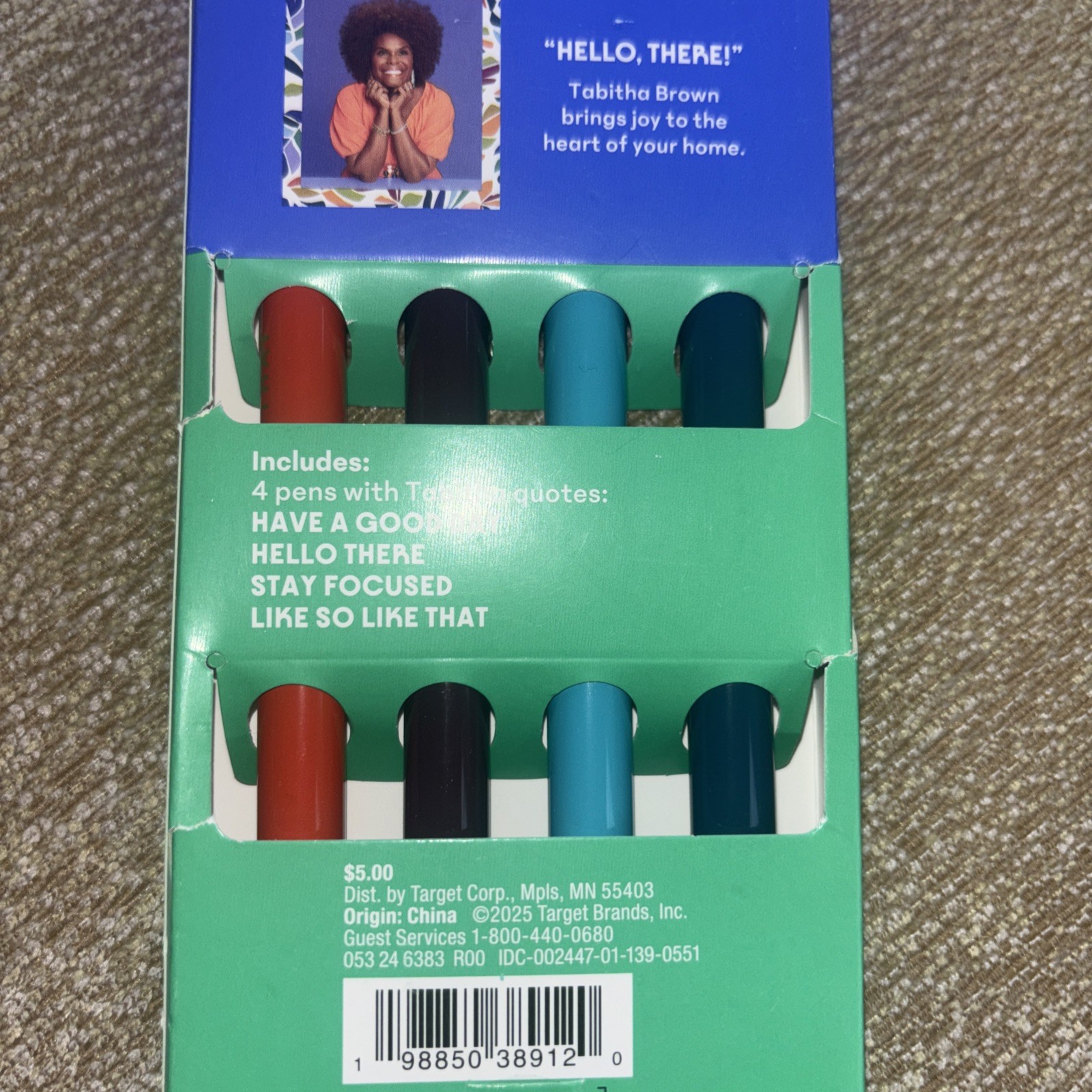 Tabitha Brown Gel Pen Set