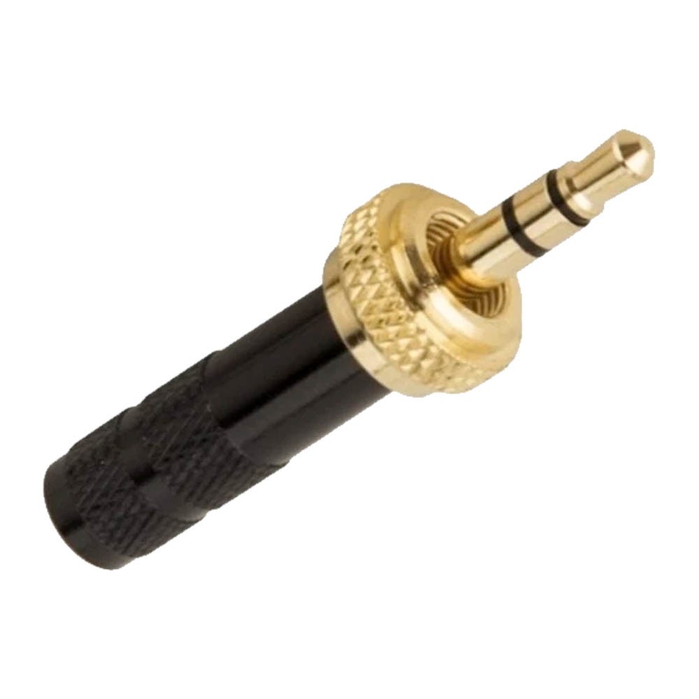8Pcs 3.5mm (1/8") Stereo Thread Locking Gold Male Connector For Sennheiser HOT