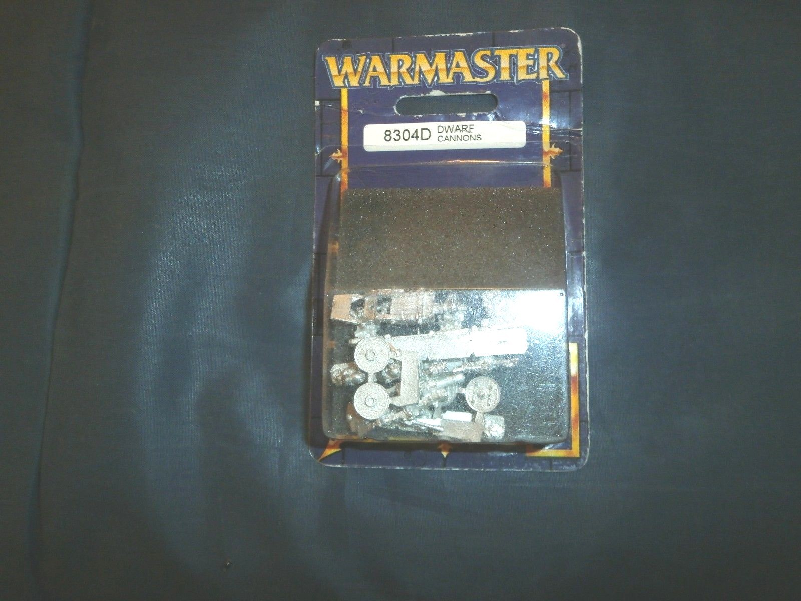 Warhammer Warmaster 8304 D Dwarf  CannonS  NEW IN BLISTER