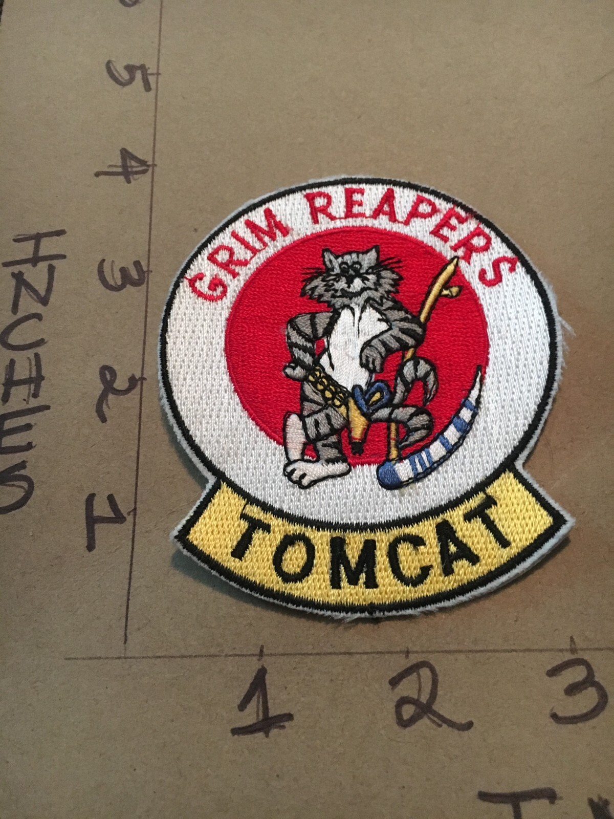 US Navy Grim Reapers Tomcat Squadron Patch 6/1/25
