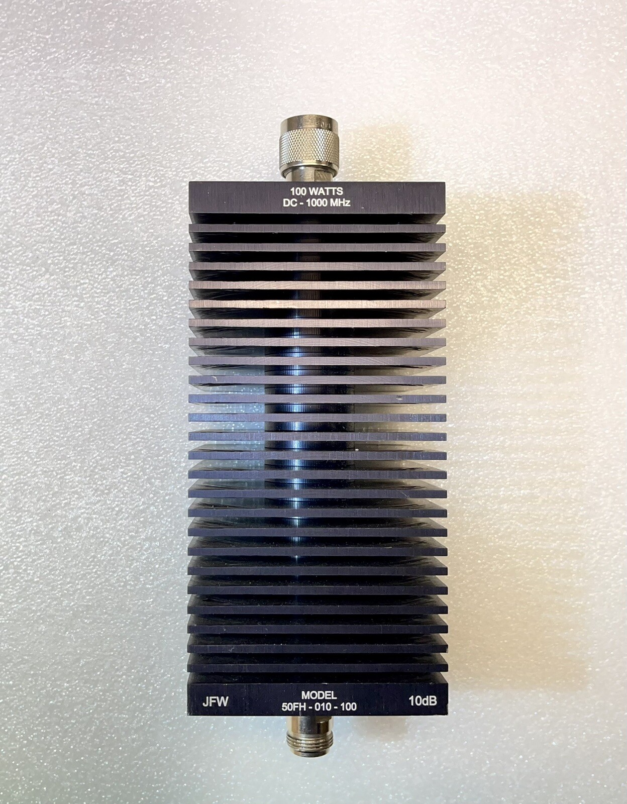 JFW Industries 50FH-010-100 Attenuator DC -1000 MHz  100 Watts - Used