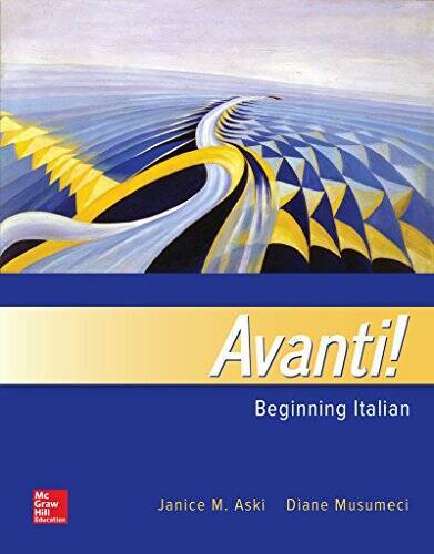Avanti! (Italian) (English and Italian Edition) - Hardcover - GOOD