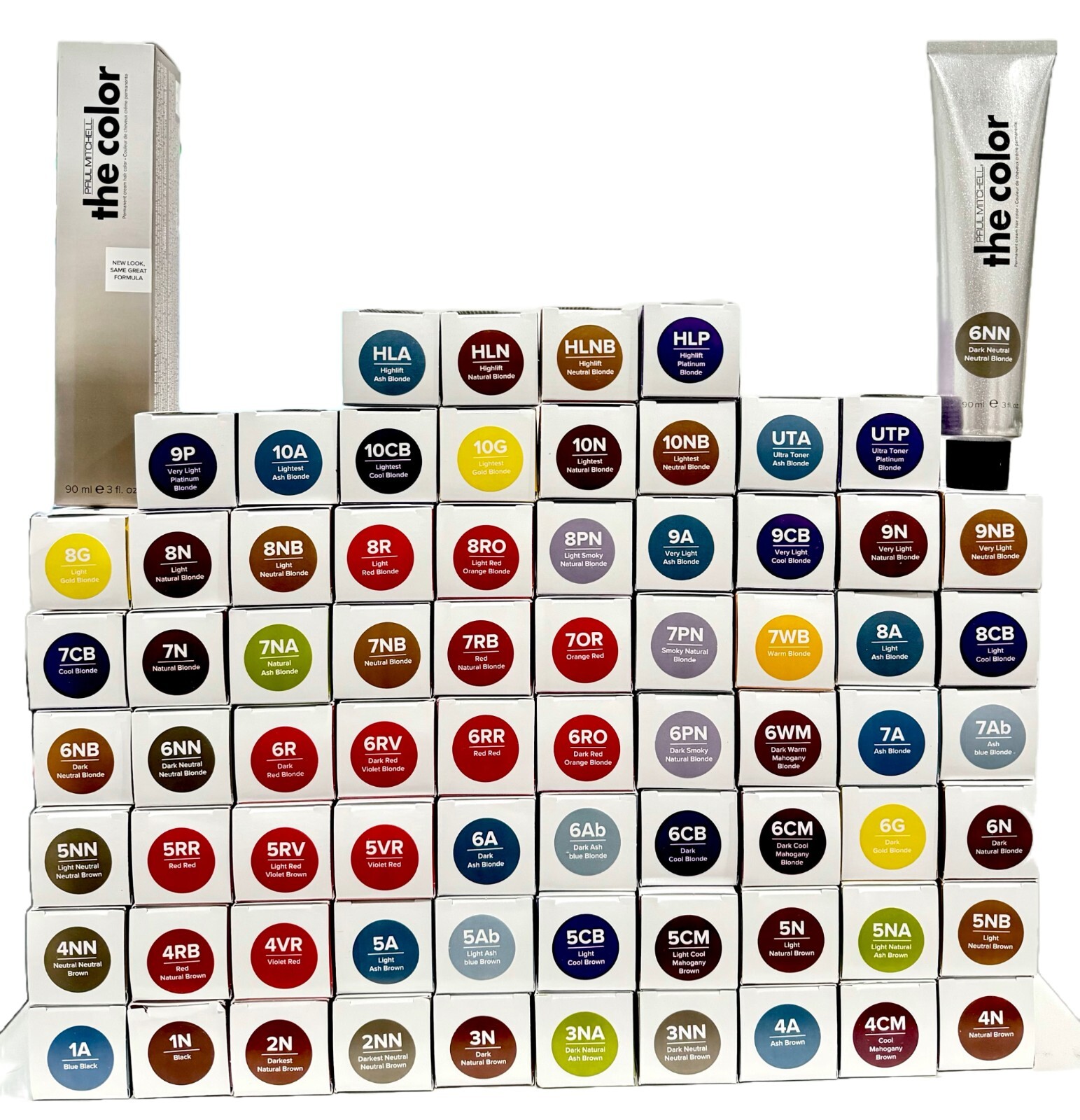 Paul Mitchell The Color Permanent Cream Hair Color 3.0 oz - Chose Color