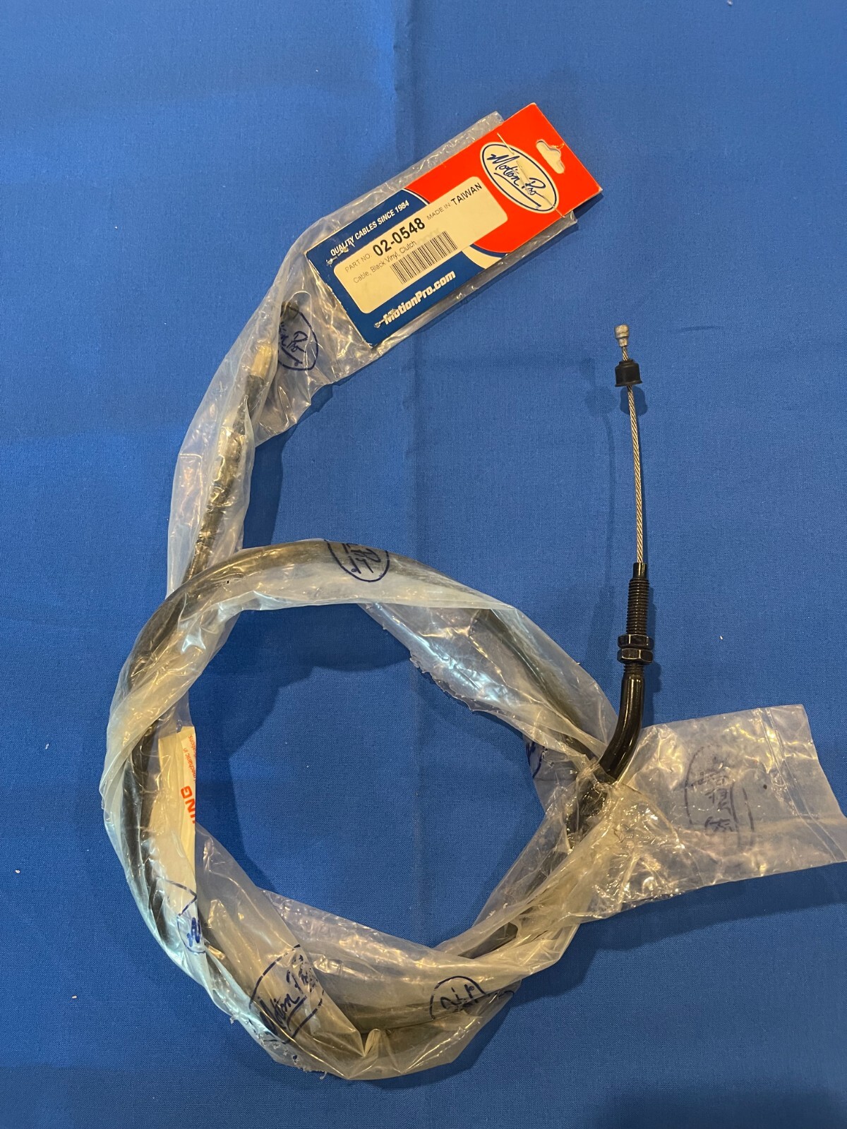 Like New Motion Pro Black Vinyl Clutch Cable - MP-02-0548