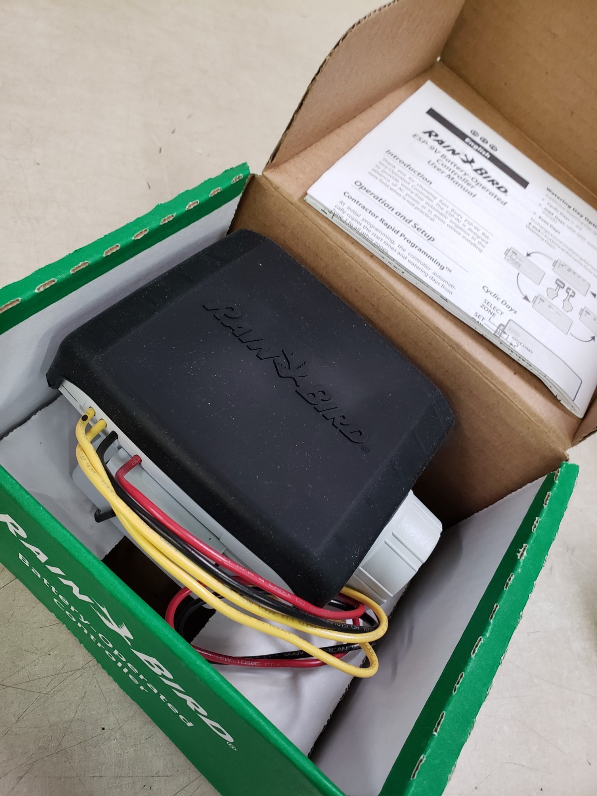 Rain Bird ESP-9V1 (1-Zone) Battery-Operated Controller