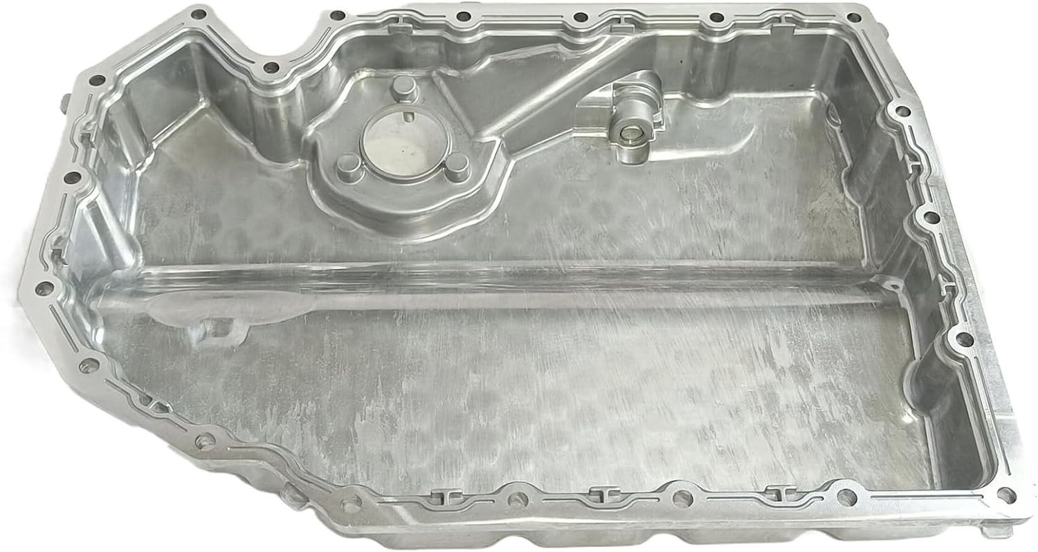 Engine Oil Pan Aluminum Sump Replacement for Volkswagen Golf Jetta Audi...