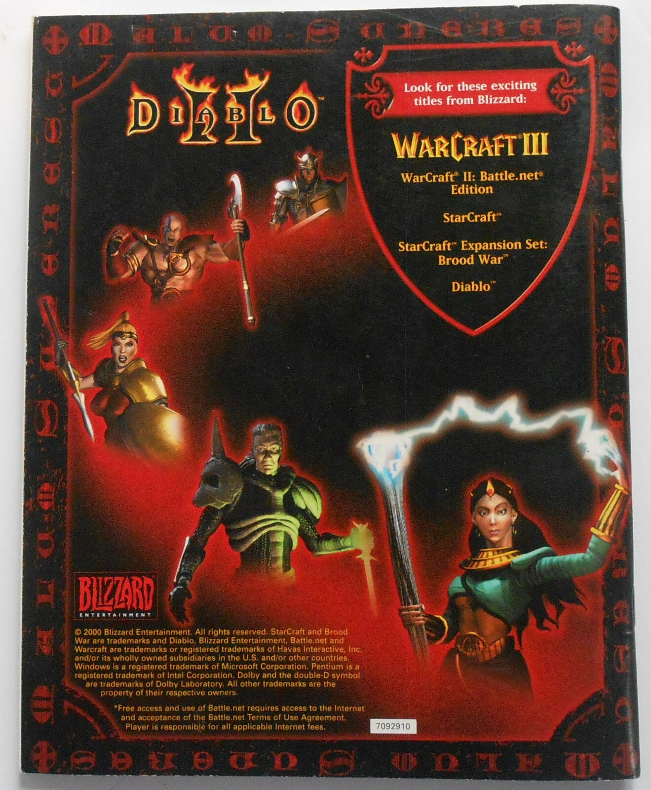 BIOHAZARD ENTERTAINMENT DIABLO 2 STRATEGY BOOK