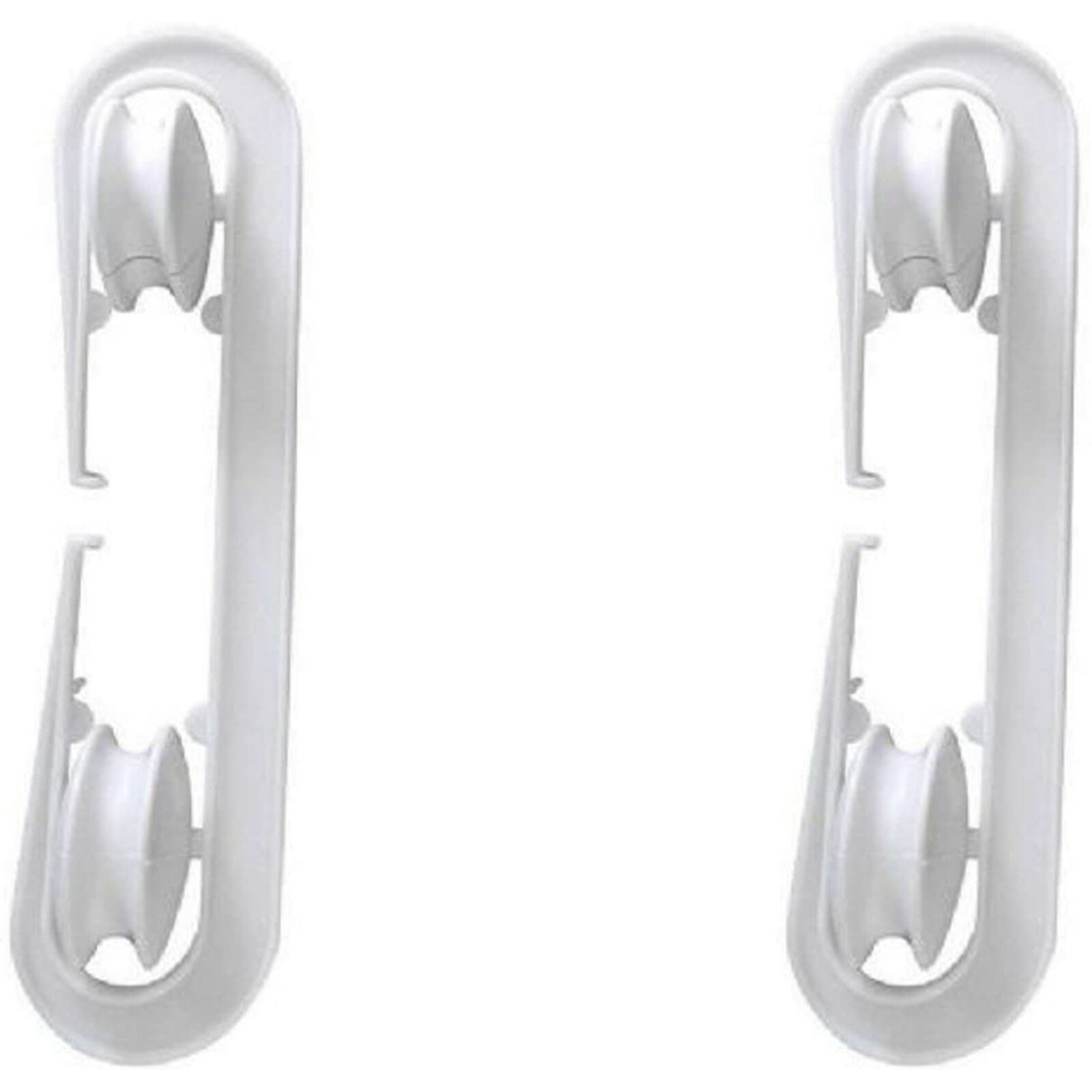2 Pack Plastic Clothesline Spreaders – Weatherproof, Rustproof Line Separators