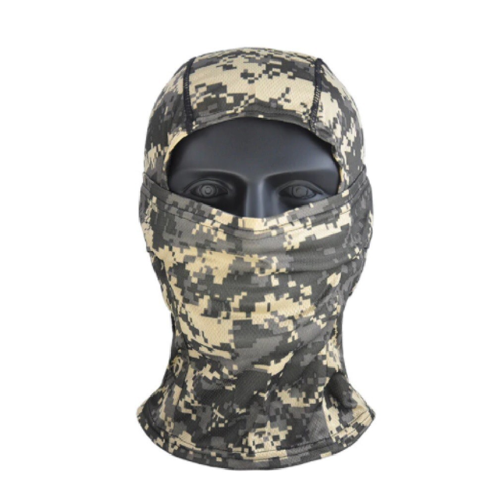 Digital ACU Army Green Tan Woodland Camo Camoflauge Balaclava Face Mask Hunter