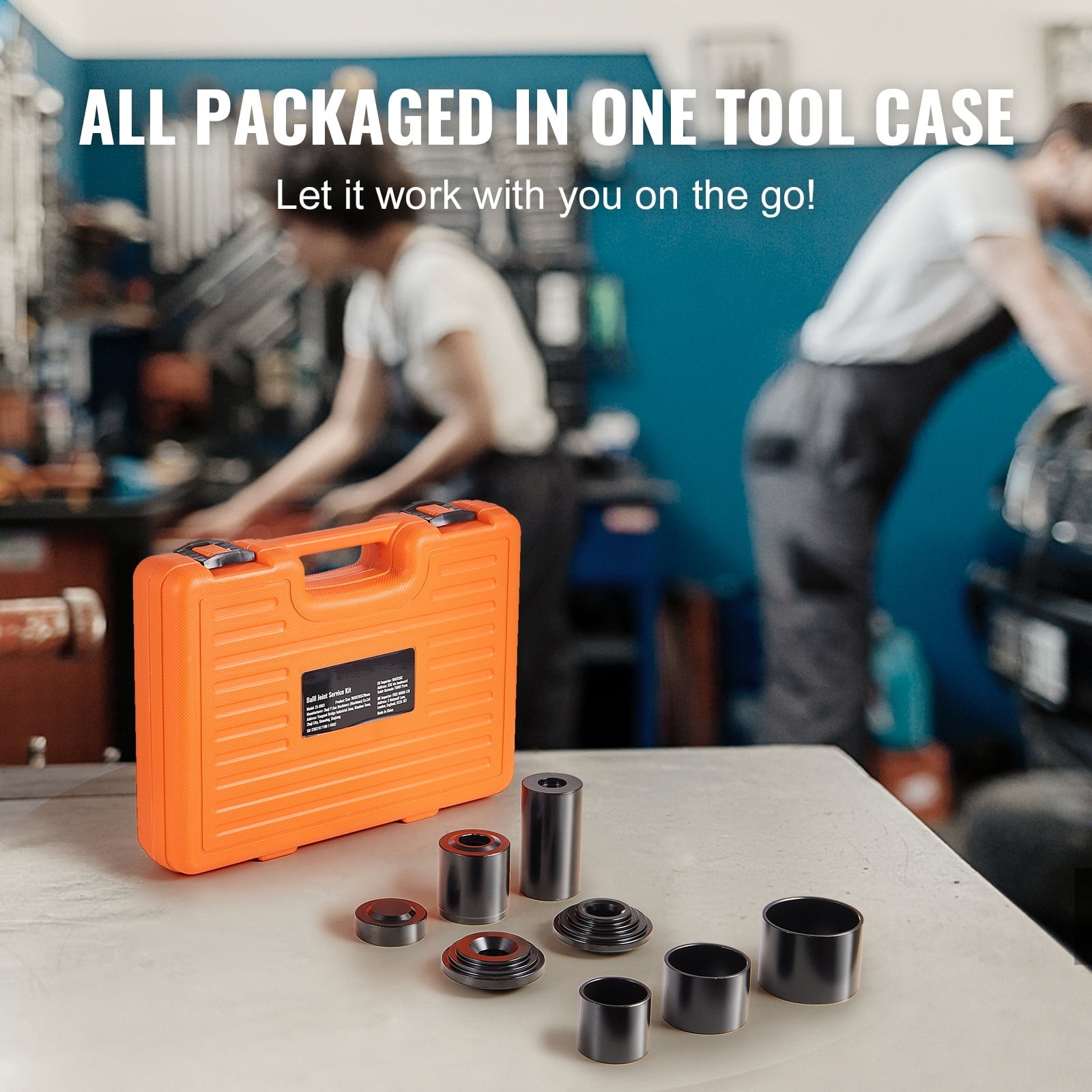 KFFKFF 10-Piece Ball Joint Press Kit C-Press Tool Set Removal Installation Case