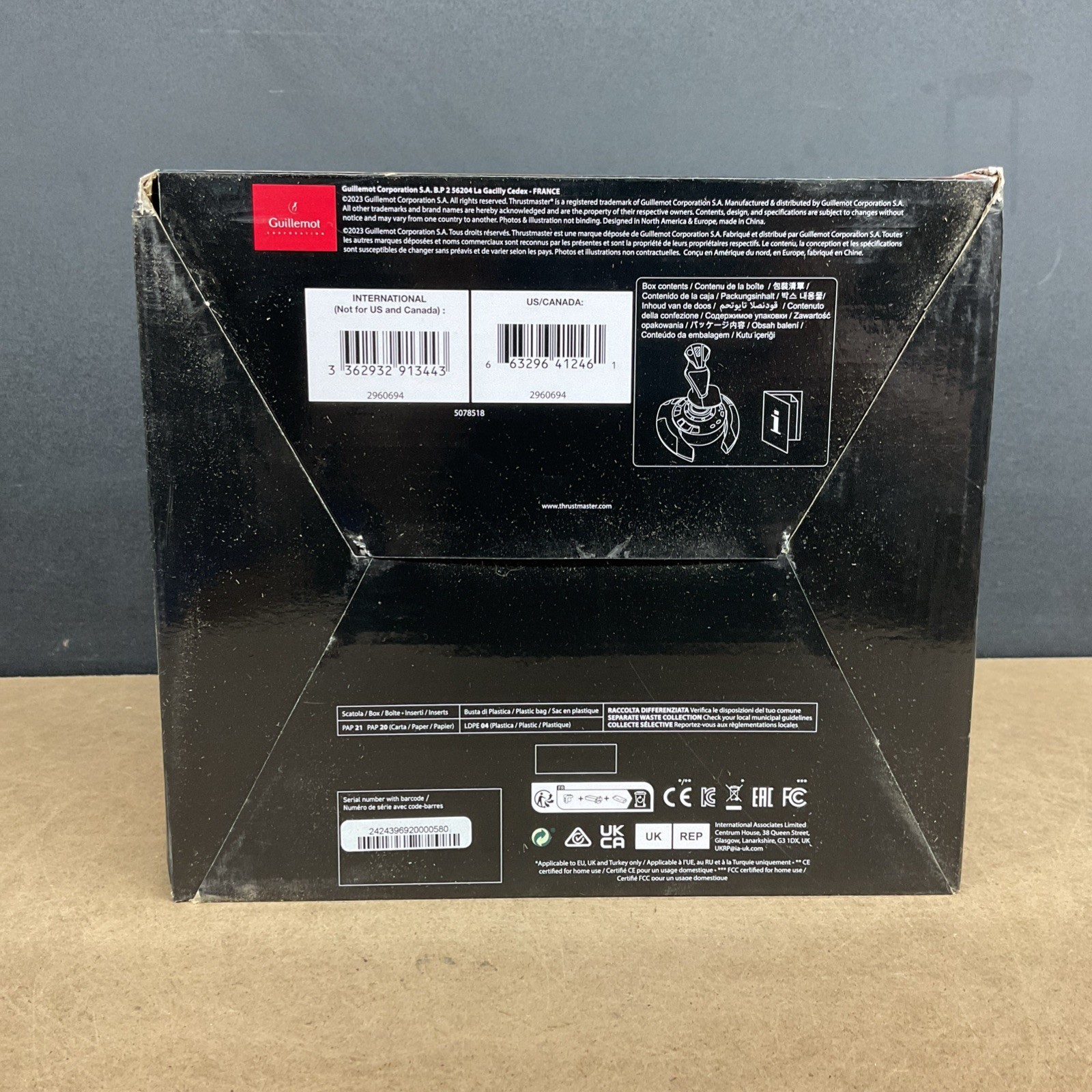 PC Accessory: Flight - Stick - Thrustmaster T-Flight X Controller - Box Damage