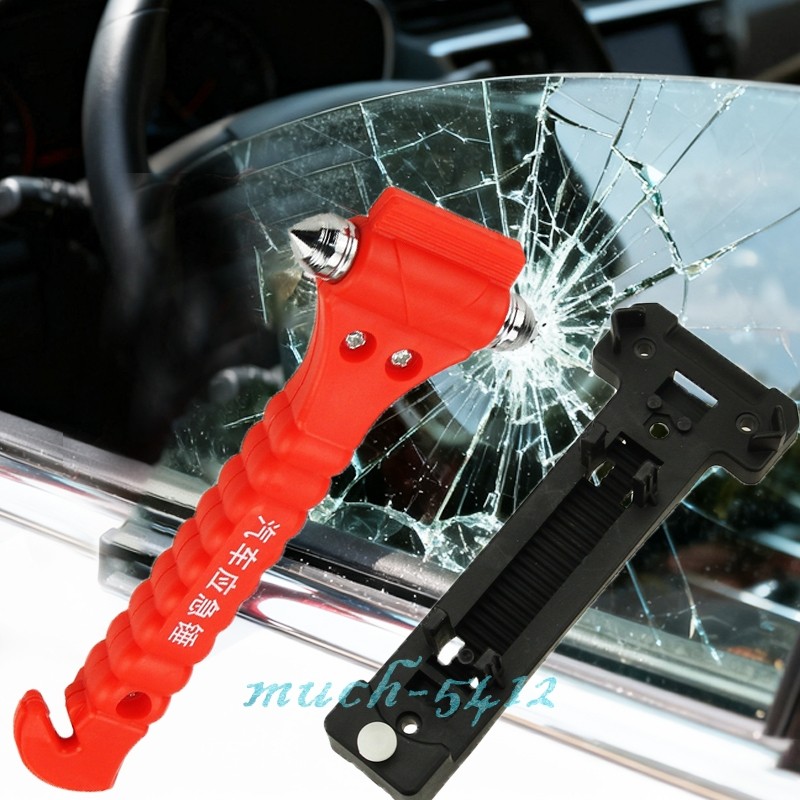 Car Safety Hammer Window Glass Breaker Seat Belt Emergency Escape Cutter Tool US