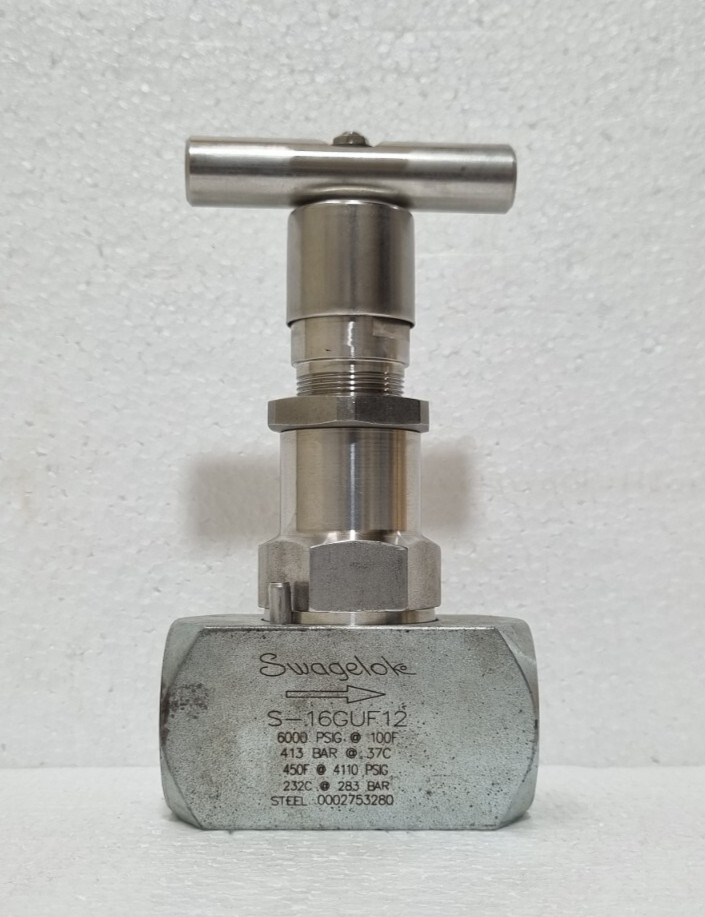 SWAGELOK S-16GUF12, 3/4" FNPT GENERAL UTILITY  NEEDLE VALVE, STEEL 0002753280