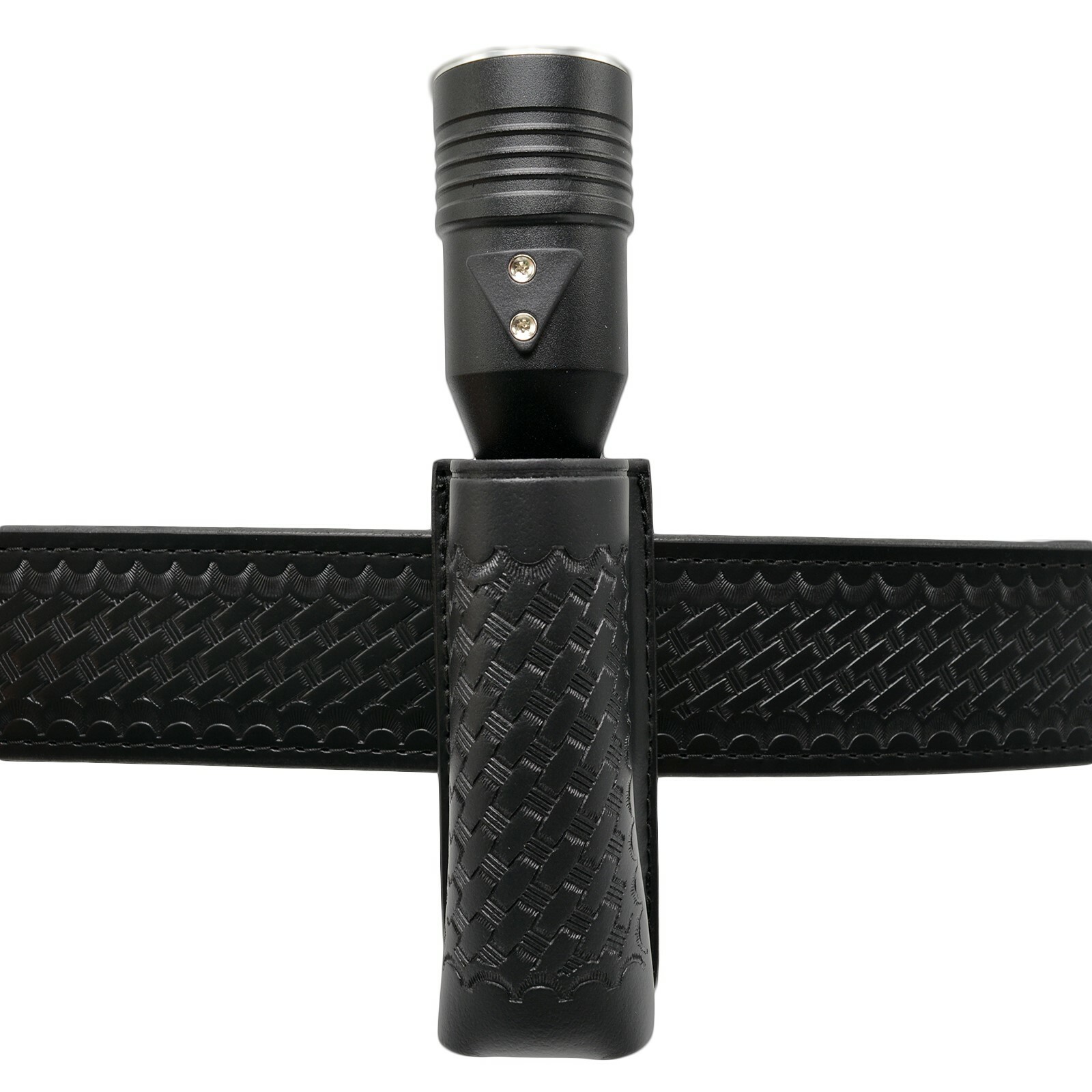 Leather Open Top Streamlight Stinger 2020 Flashlight Holster Holder Basketweave