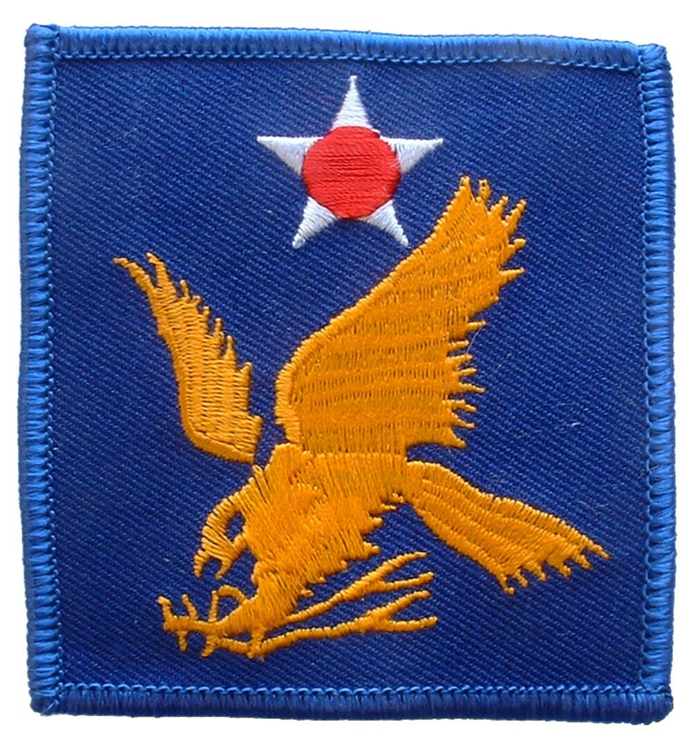 AIR FORCE 2ND Embroidered Shoulder Patch 3" (0147)