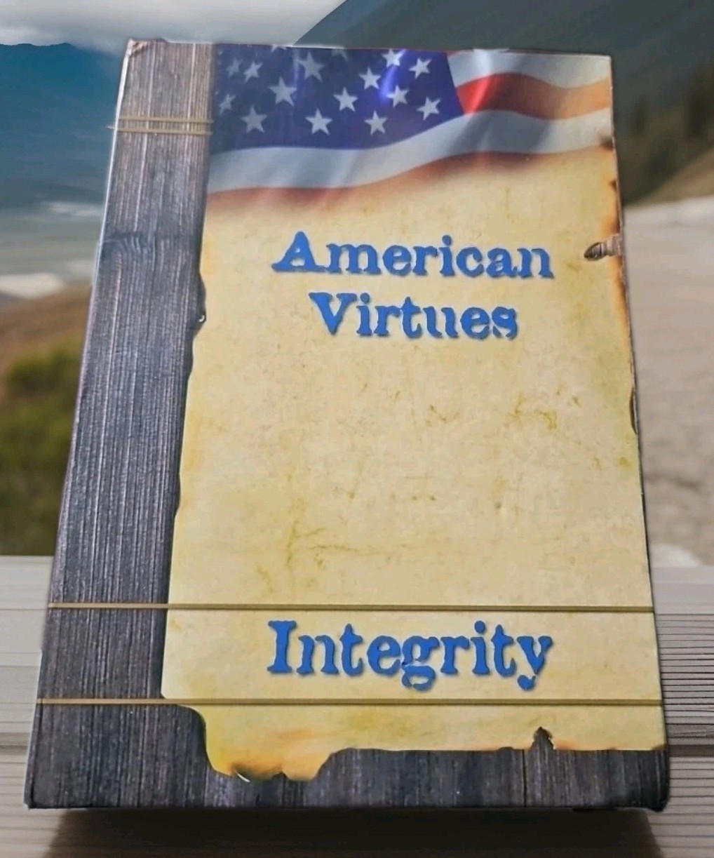 American Virtues Collections Integrity Stainless Steel Bowie Knife - New in Box