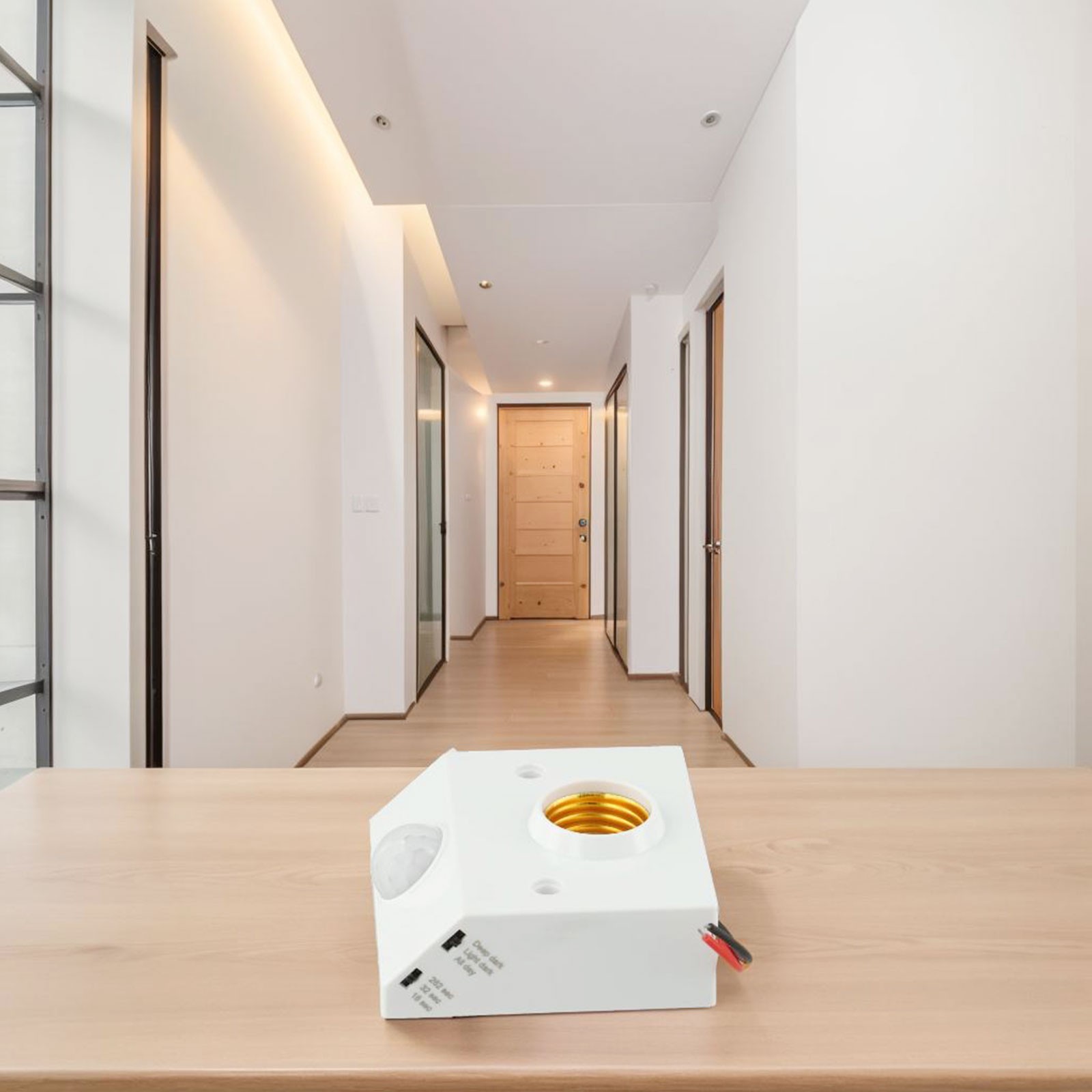 Energizing Solution The Intelligent E27 Infrared Sensor Light Fixture System