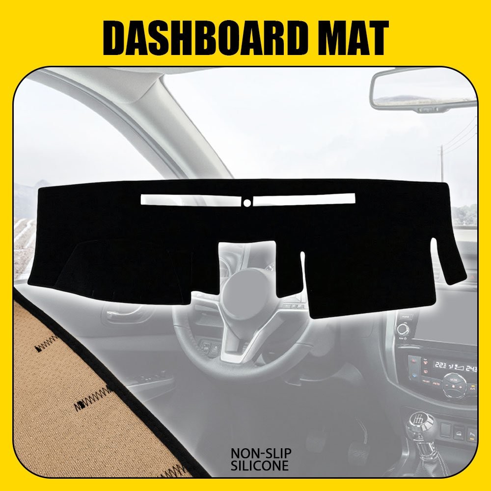 Black Interior Pad Dashboard Cover Dash Cap Mat For 2005-2020 Nissan Frontier US