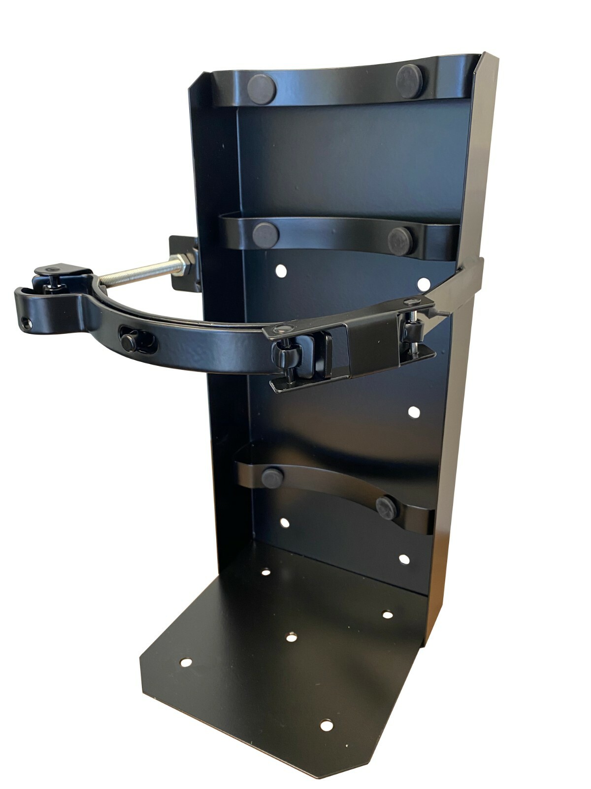 20lb Co2 Carbon Dioxide Cylinder Vehicle and Wall Mount Bracket 8" diameter