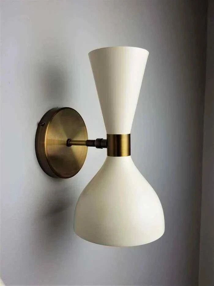 1 Arm Light Stilnovo Brass Wall Fixture Light Handmade Brass Wall Sconce