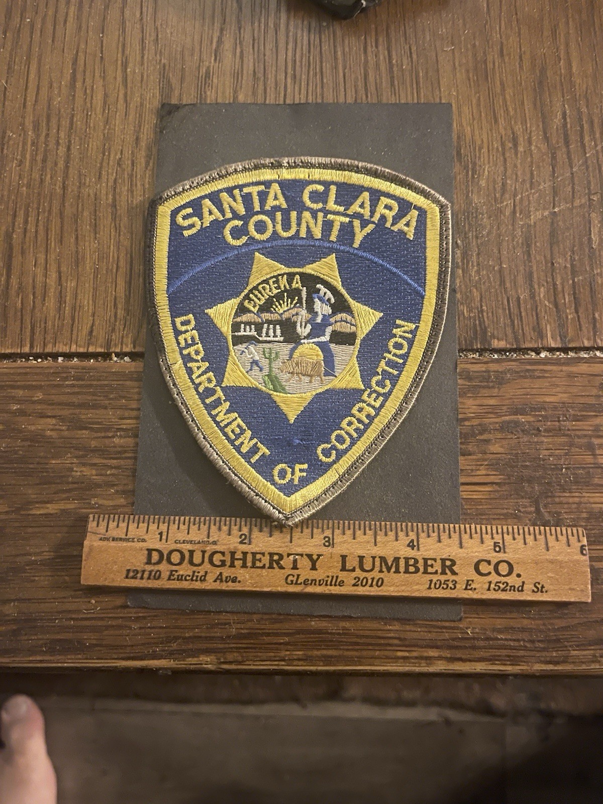 VINTAGE CALIFORNIA CA SANTA CLARA COUNTY SHERIFF DEPT OF CORRECTIONS PATCH