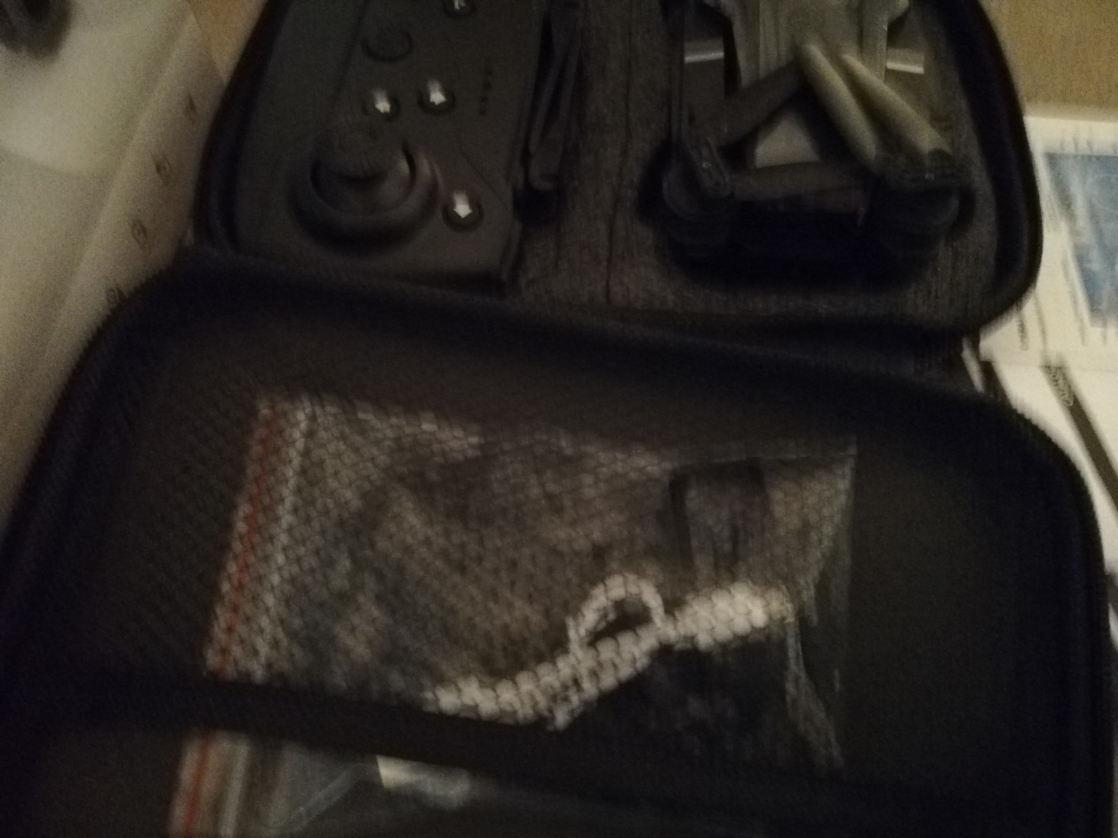 E99 Pro foldable drone / HD camera, remote control, case + accessories + battery