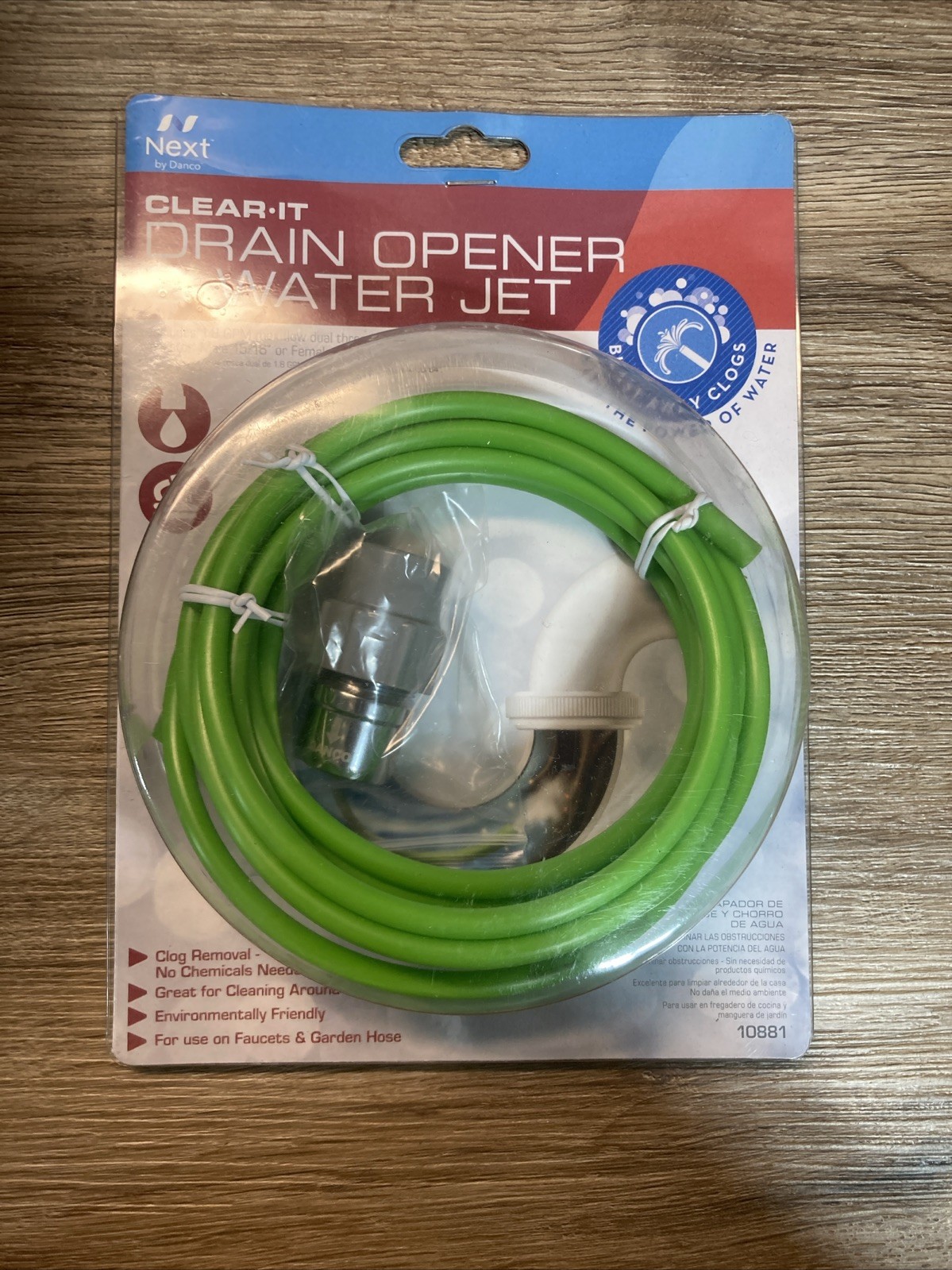 Danco  Clear-It  Drain Opener and Water Jet  10881