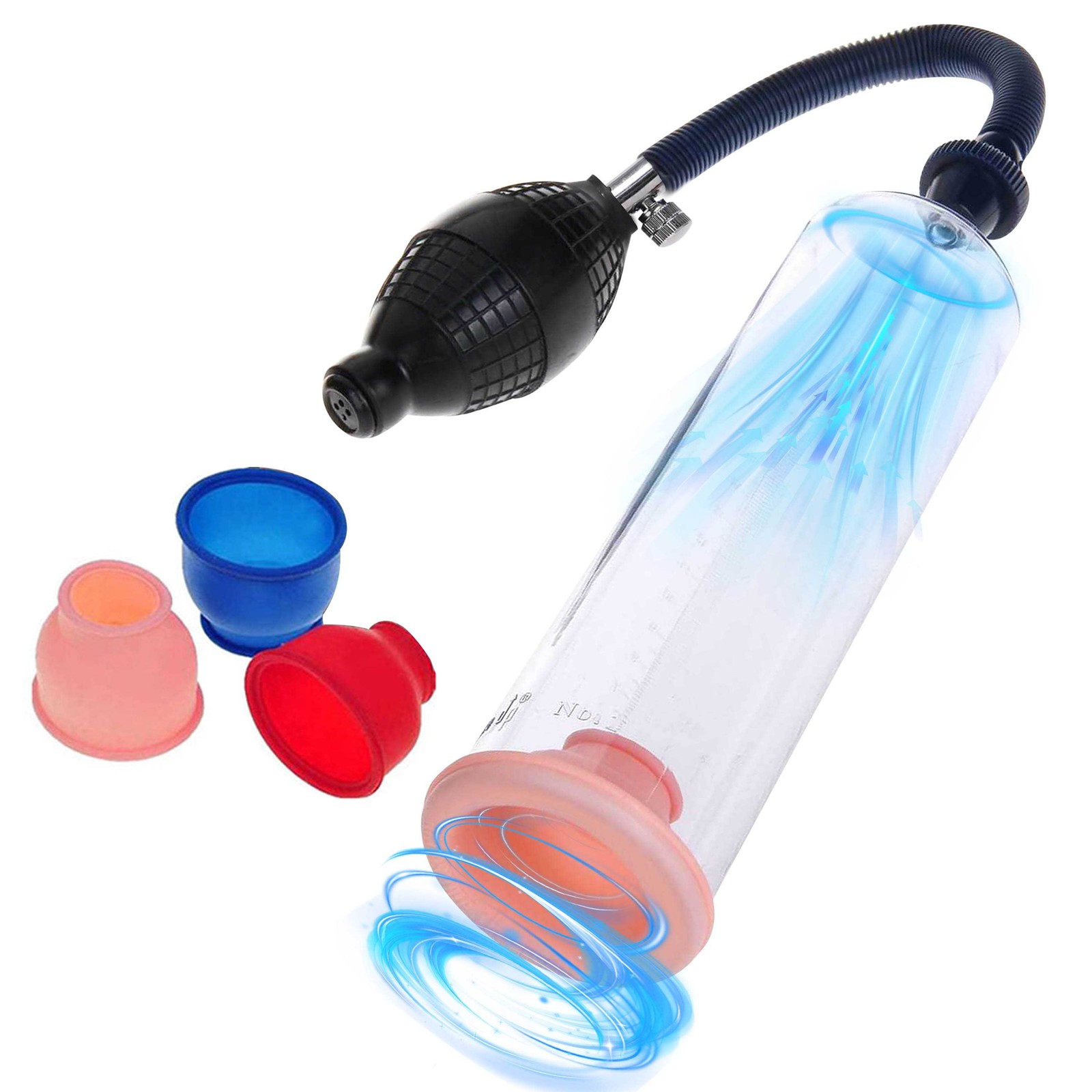 Vacuum Penis Pump Male Enhancement Enlarger Growth Power Up Enlargement Men BG
