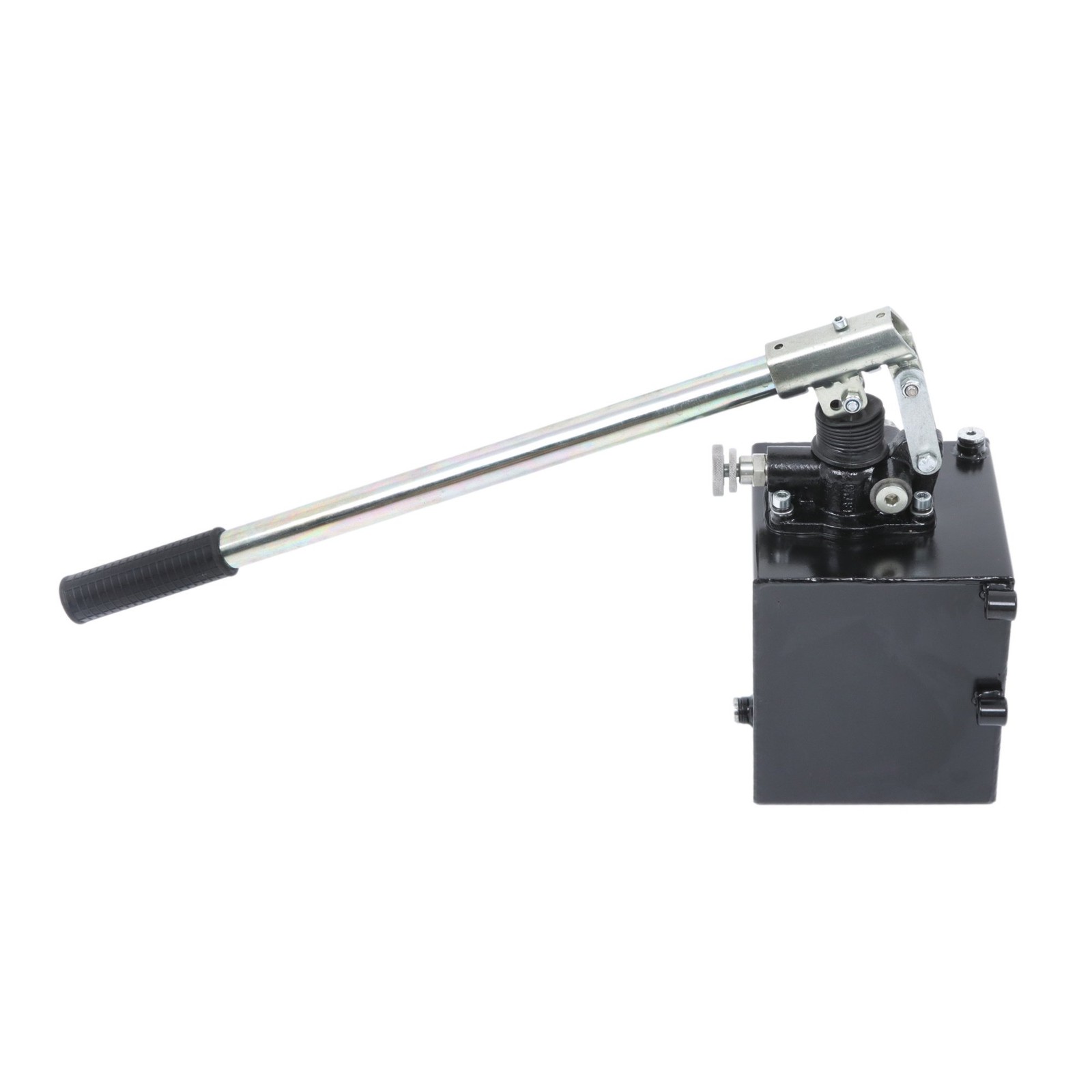 Hydraulic Piston Hand Pump 1.5 CID 5 Quart with Release Knob for Single-acting