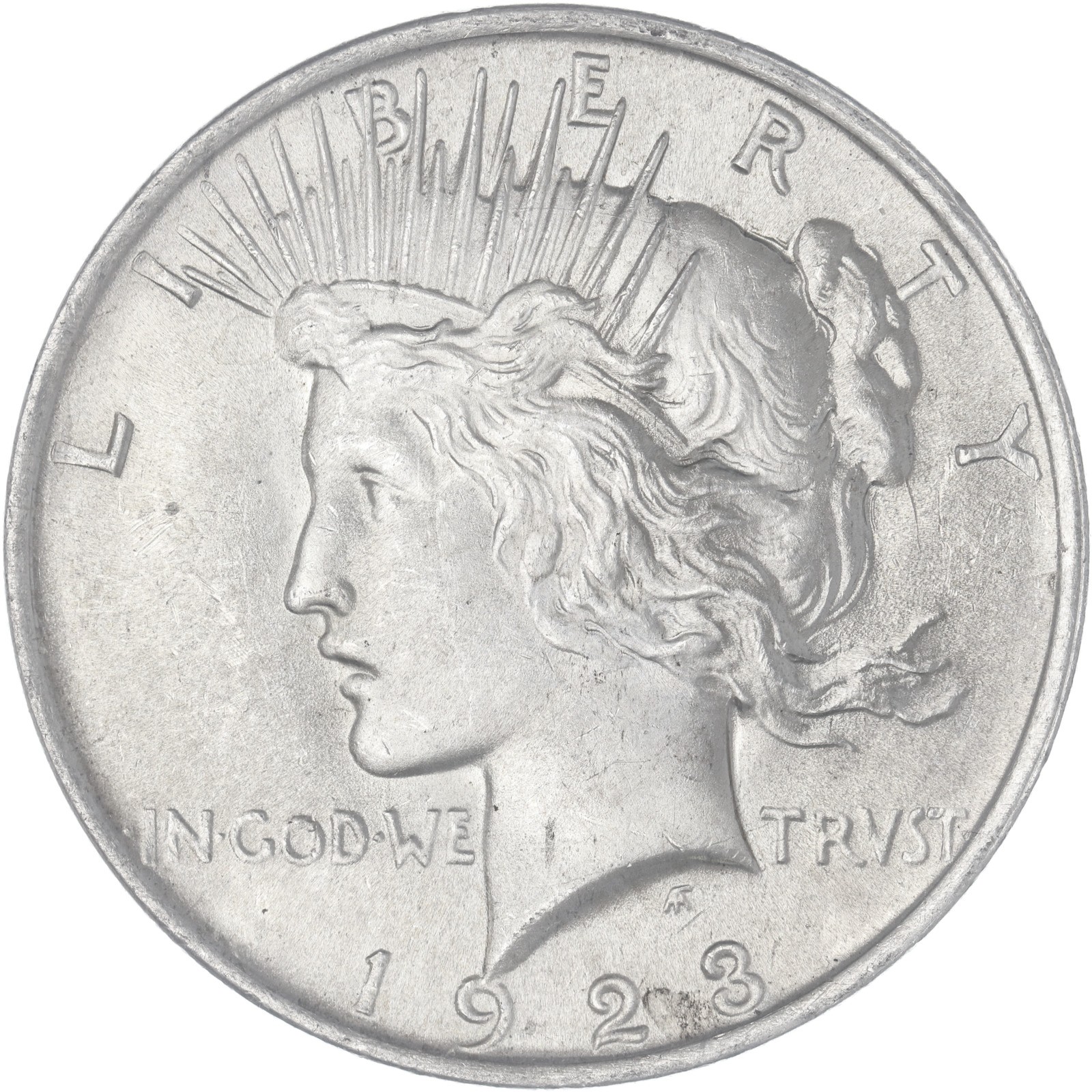 1923 (P) Peace Dollar BU See Pics K242