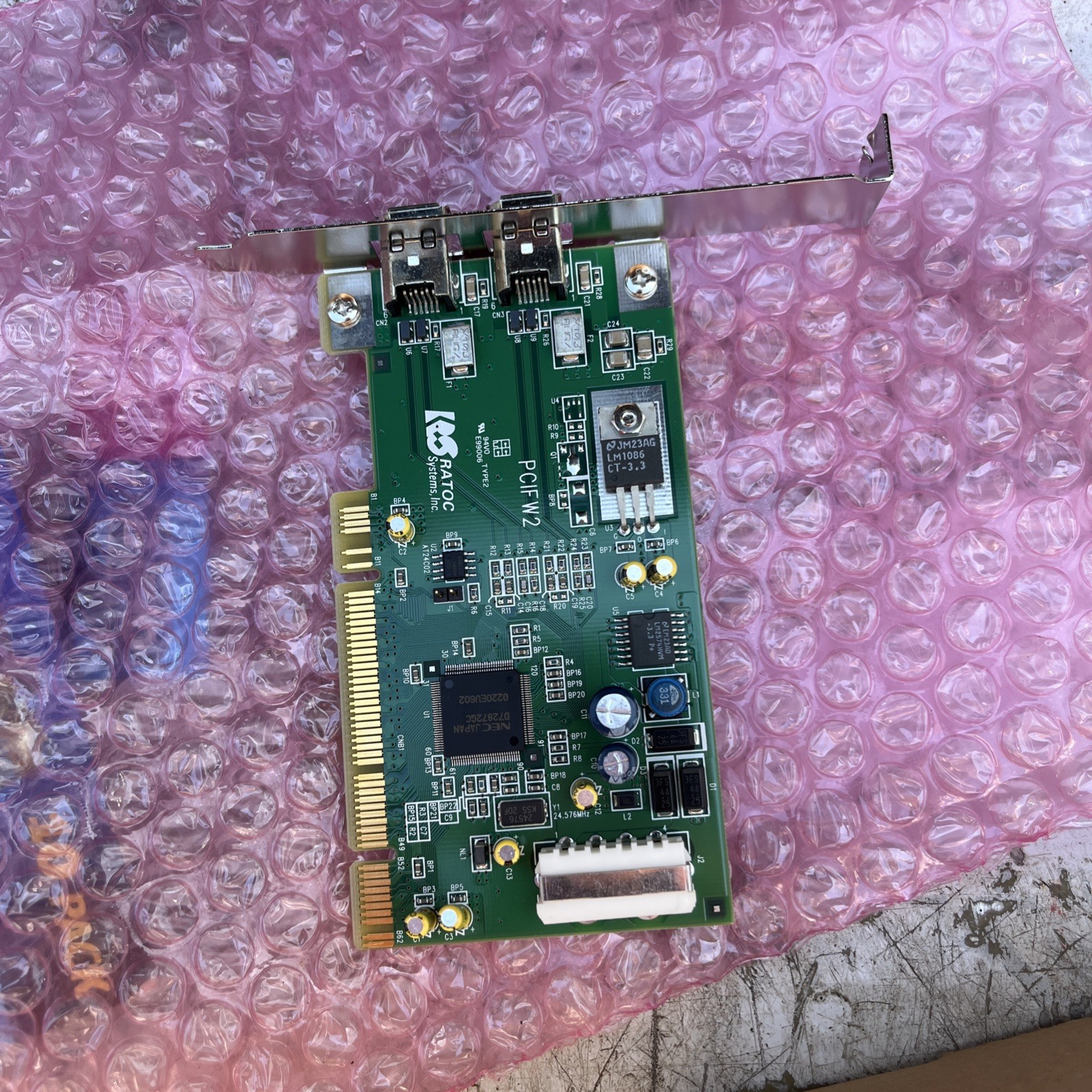 REX PCIFW2 FireWire 1394 PCI Board