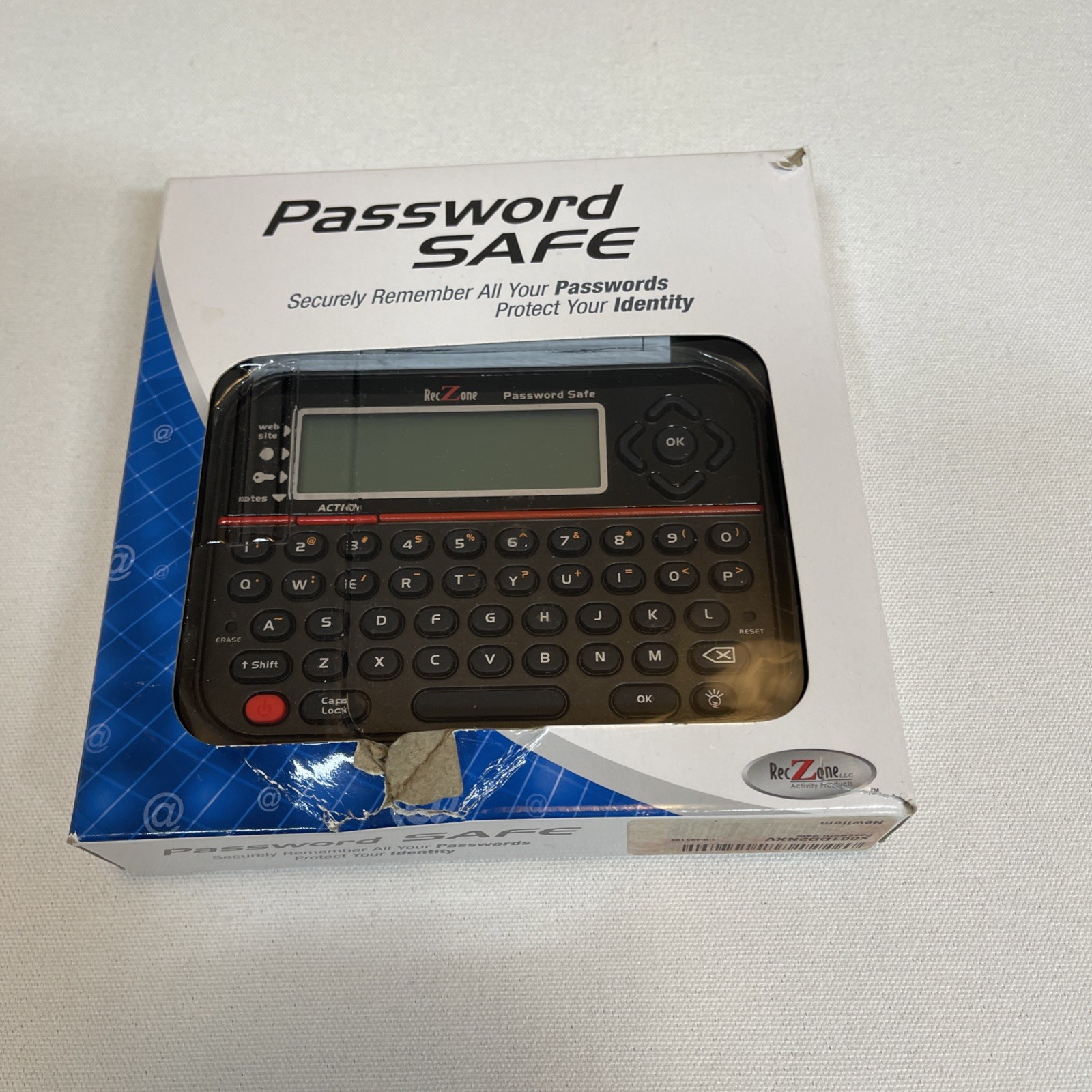 New Password Keeper Safe Vault Password Organizer (*Open Box/Tested - Works)