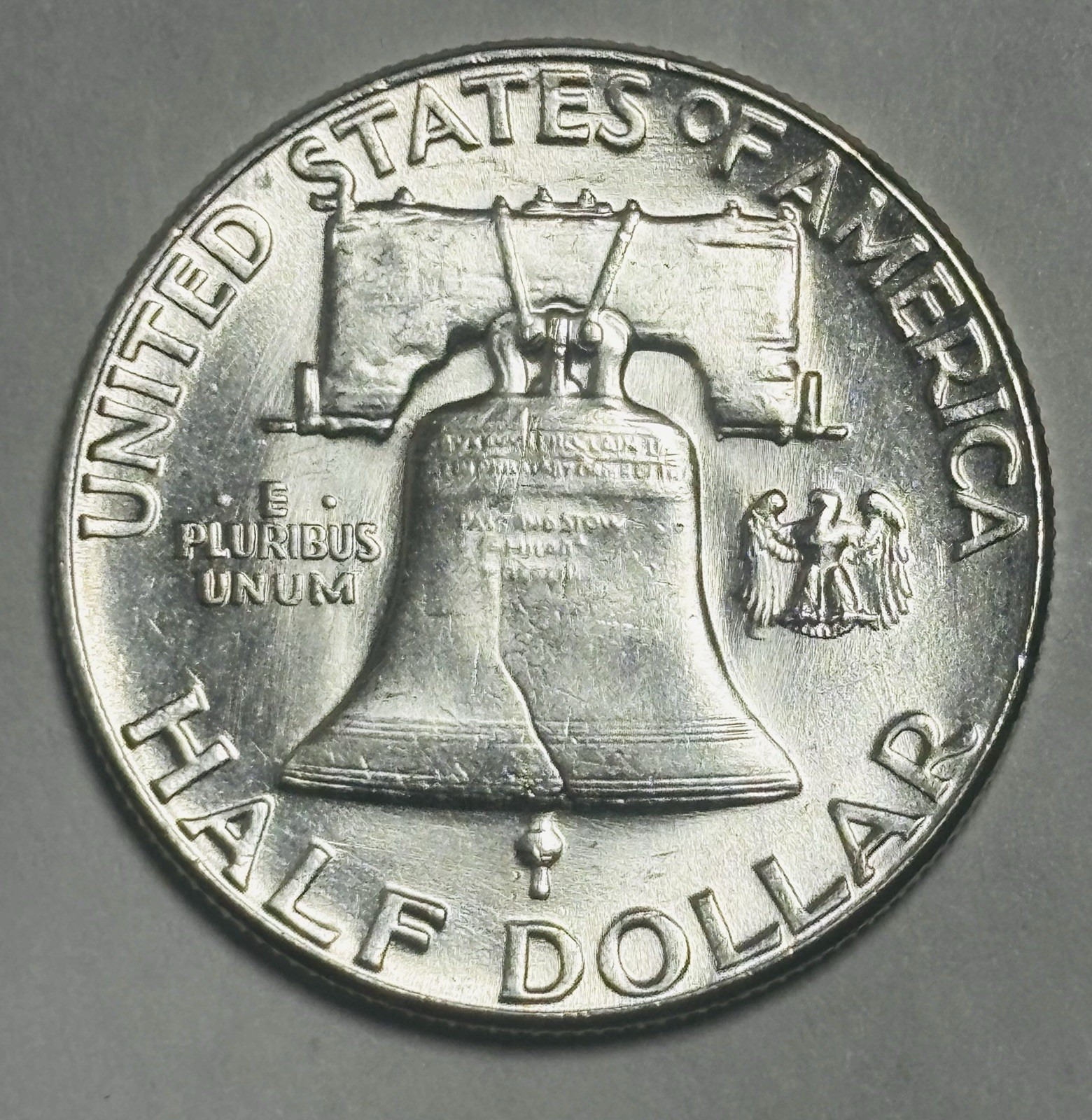 1955 Franklin Half Dollar, Bugs Bunny, Uncirculated,