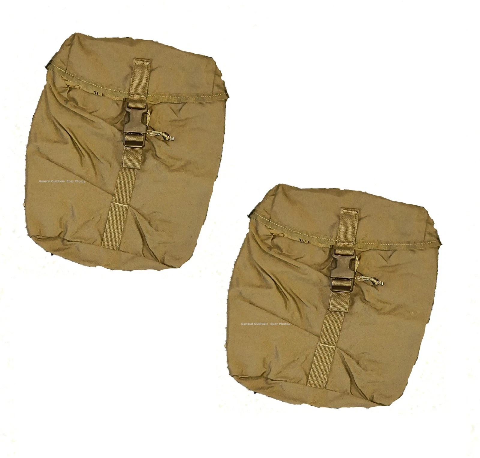 2 Pack Sustainment Pouch CIF USMC Molle Coyote FILBE Genuine Marine Corp Issue