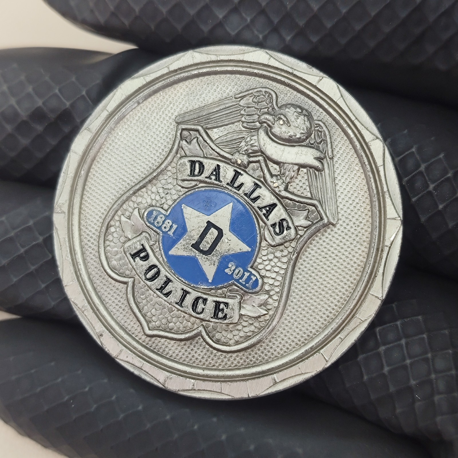 Dallas Fraternal Order Police Challenge Coin