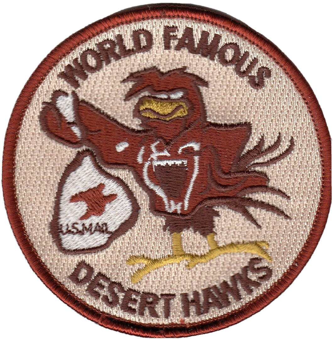 HSC-26 WORLD FAMOUS DESERT HAWKS SHOULDER PATCH