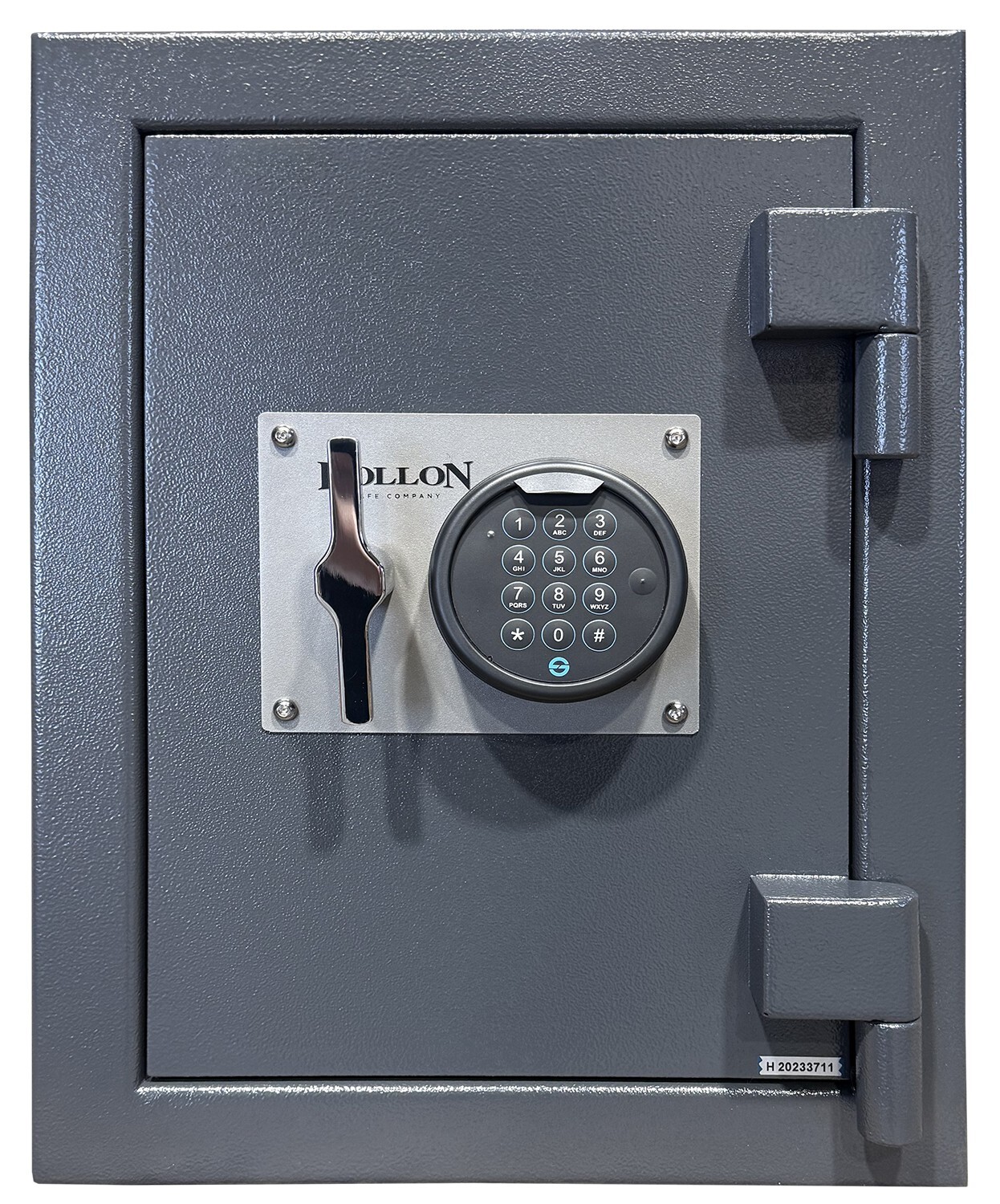 Hollon B2015E Burglary Safe, UL Lock, 2.03 cu ft, 80 lbs, B-Rated, Steel