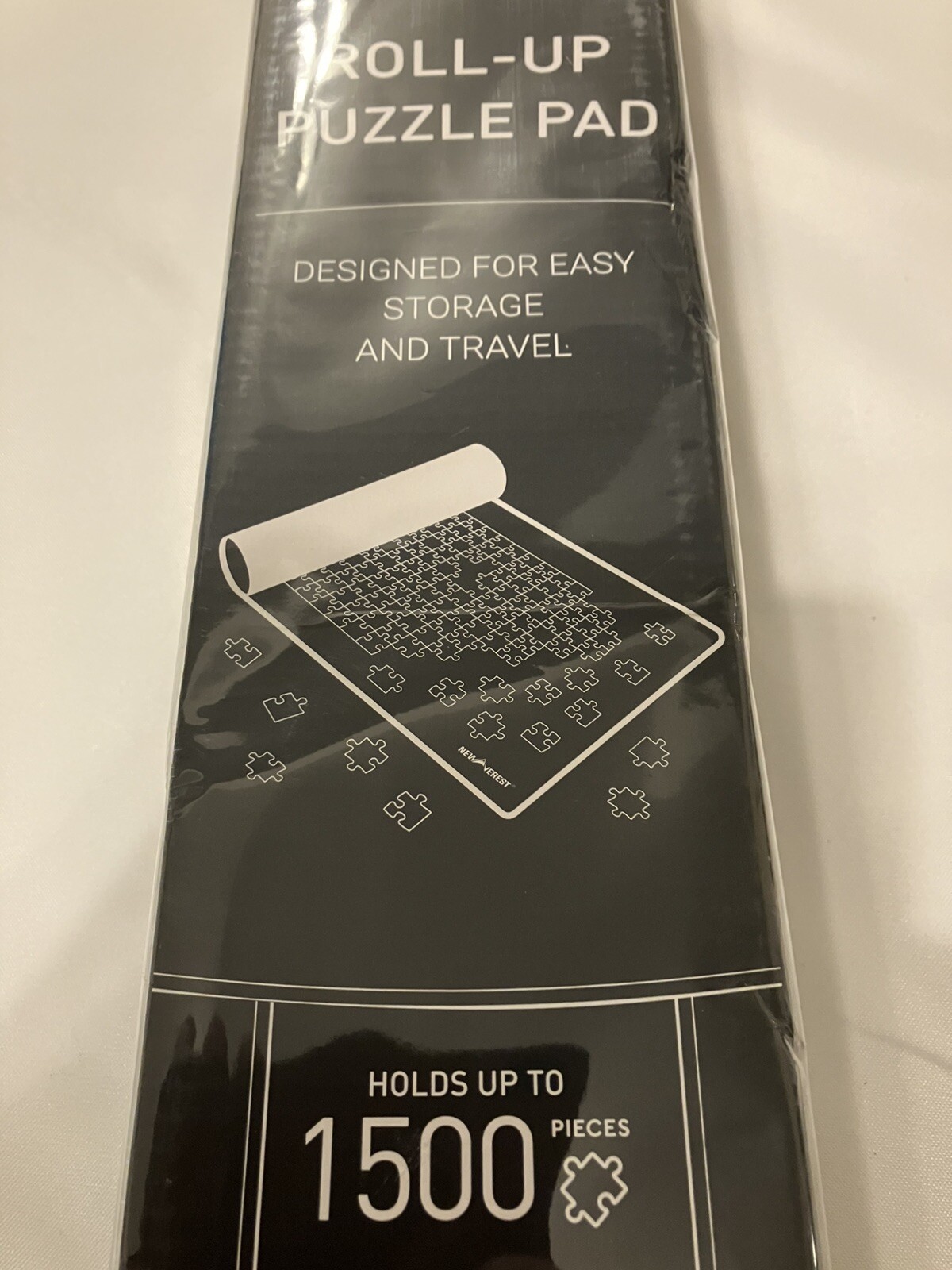 Jigsaw Puzzle Mat Roll Up Saver Pad 46” x 26” Portable Up 1500 pcs NEW Christmas