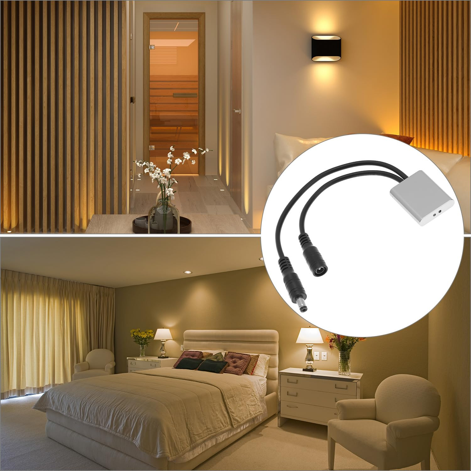 12V 24V DC 3A IR Sensor Cabinet Light Switch Automatic LED Strip Closet Door
