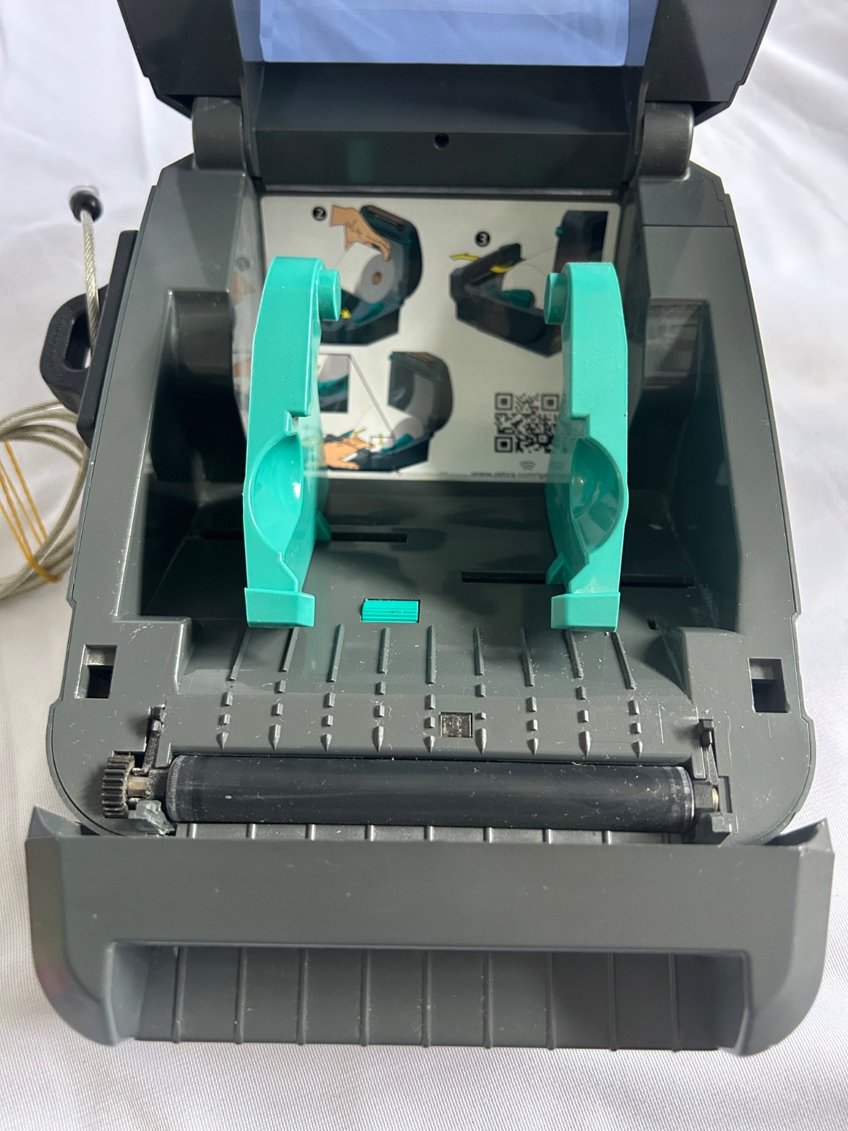 ZEBRA GX420D - LABEL PRINTER - Untested - No AC adapter