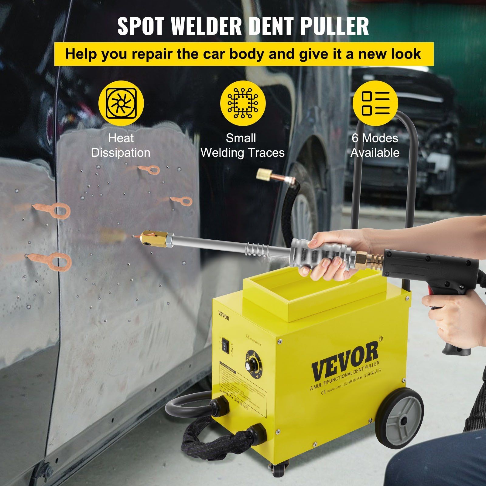 SG-7500 Dent Pulling Machine Removal System Station