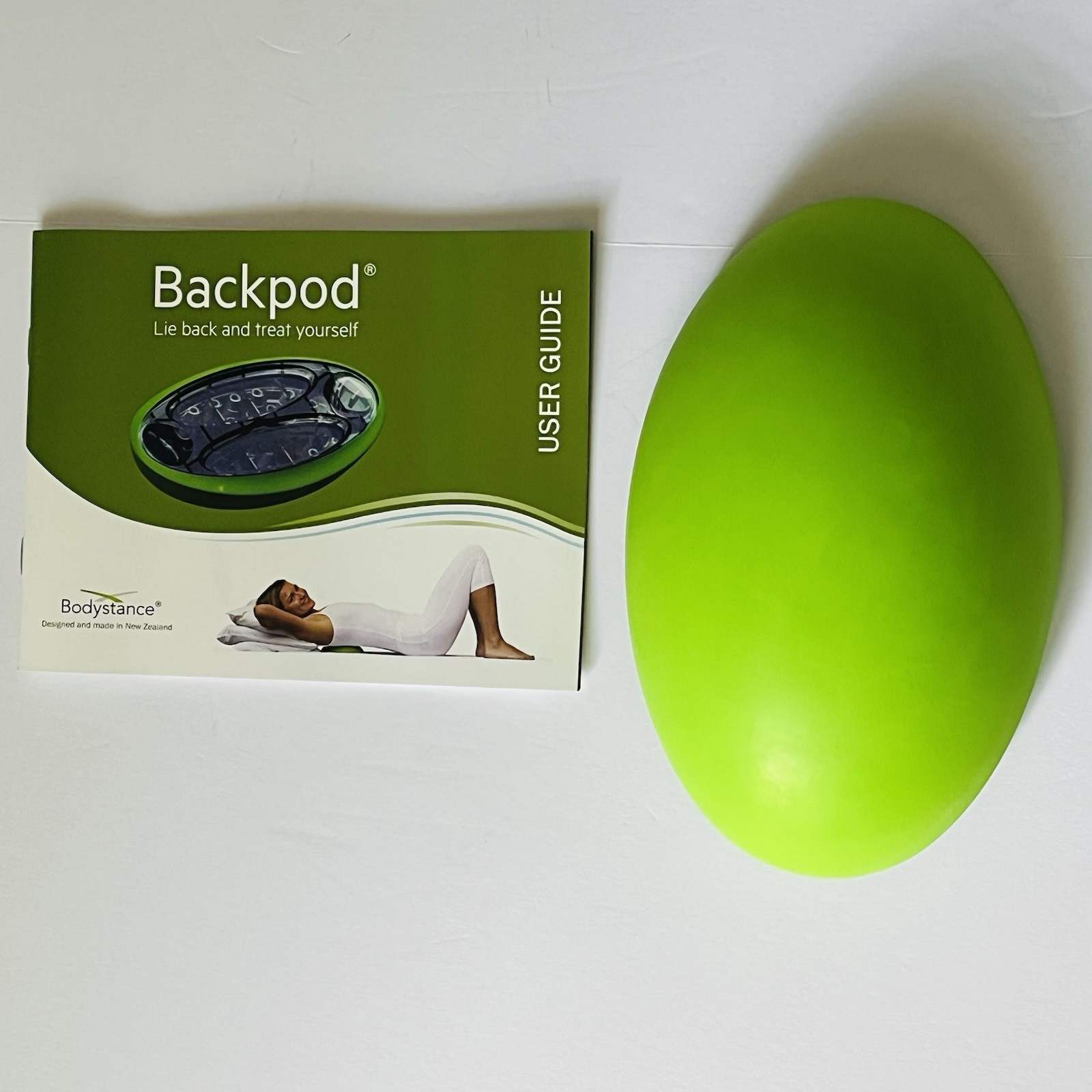 Bodystance Original Backpod Premium Treatment for Neck, Upper Back Pain w/Book
