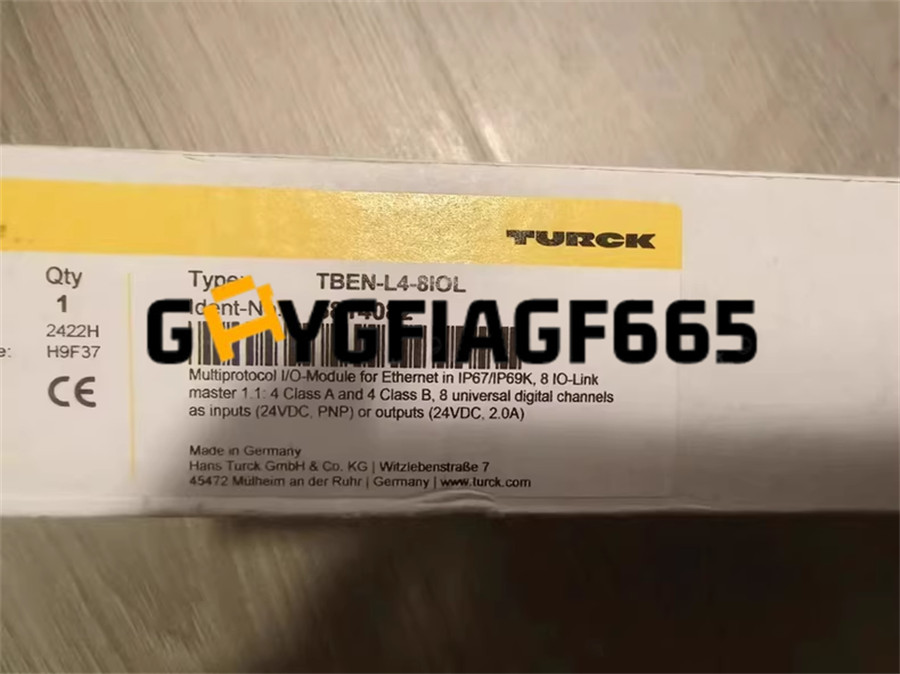 Turck TBEN-L4-8IOL Multiprotocol I/O Module - Factory Sealed us free tax